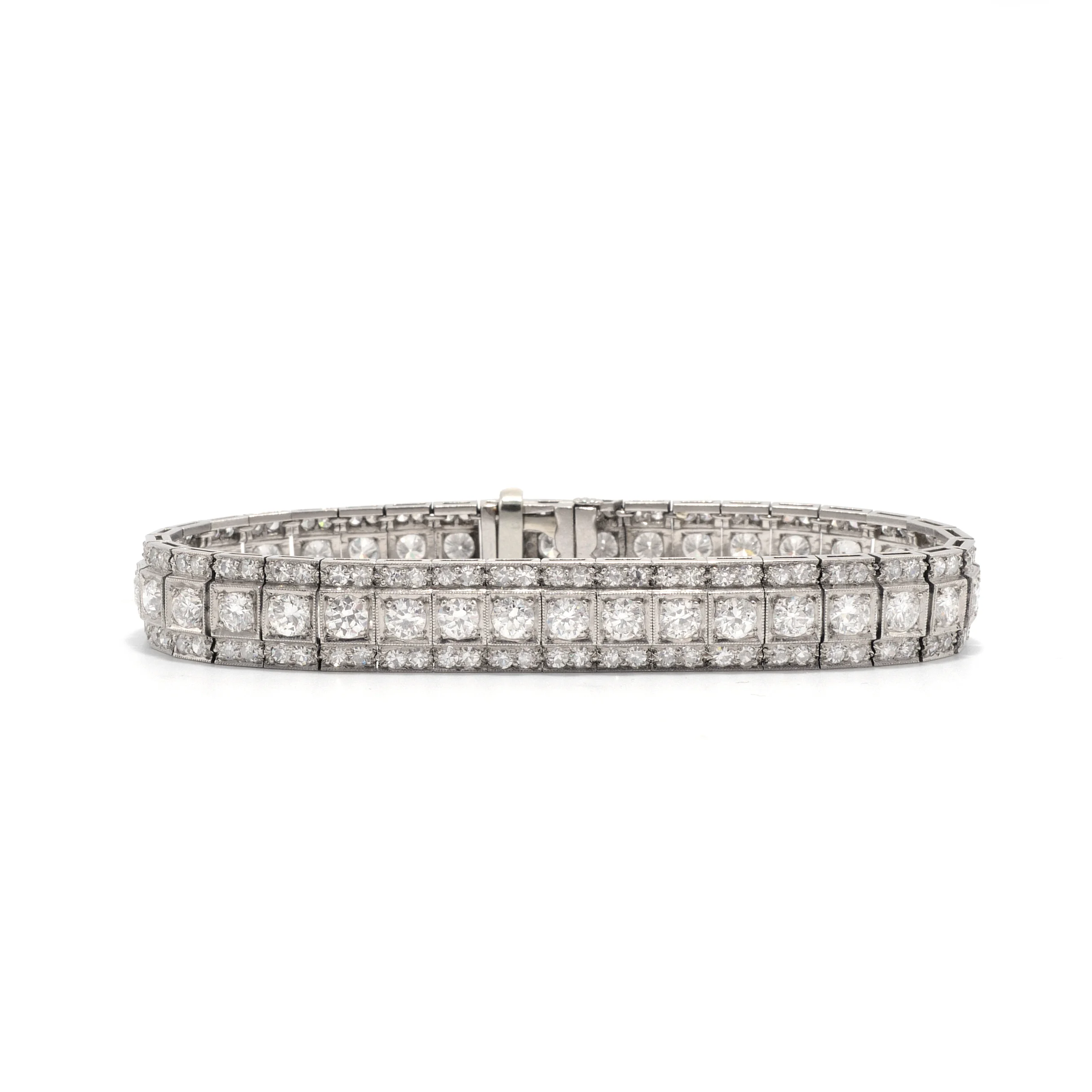 Art Deco Diamond Tennis Bracelet