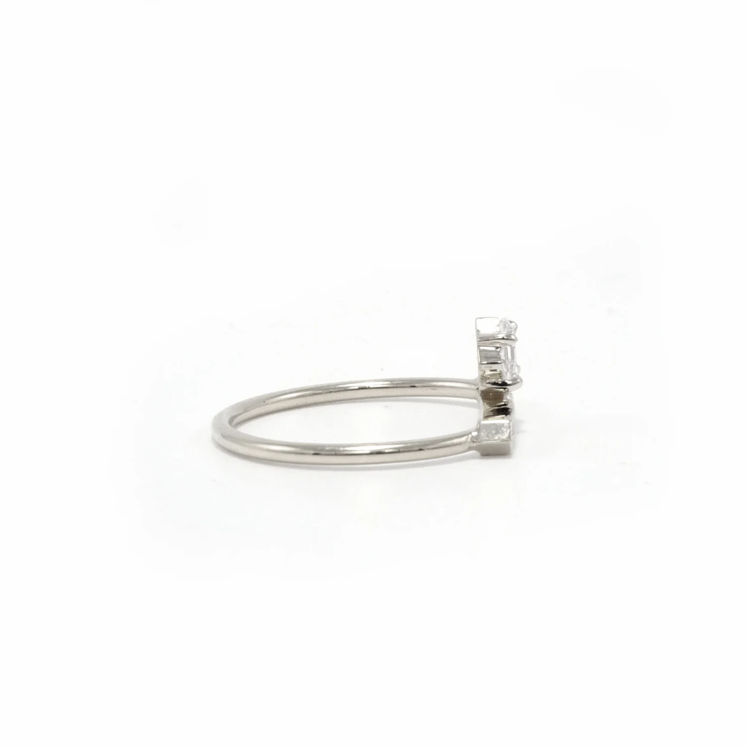Art Deco Asscher Cut Diamond Ring