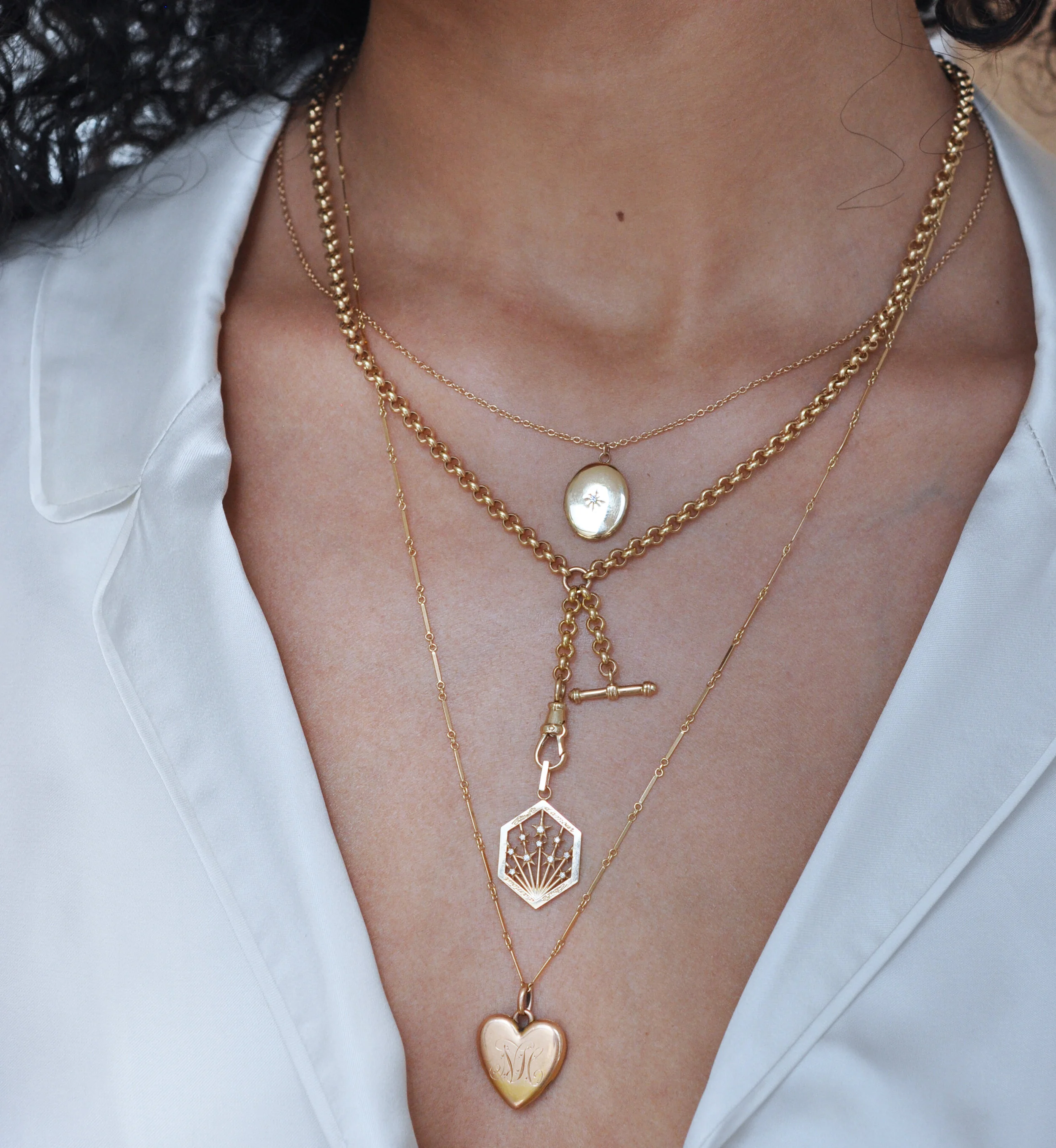 albert chain pendant