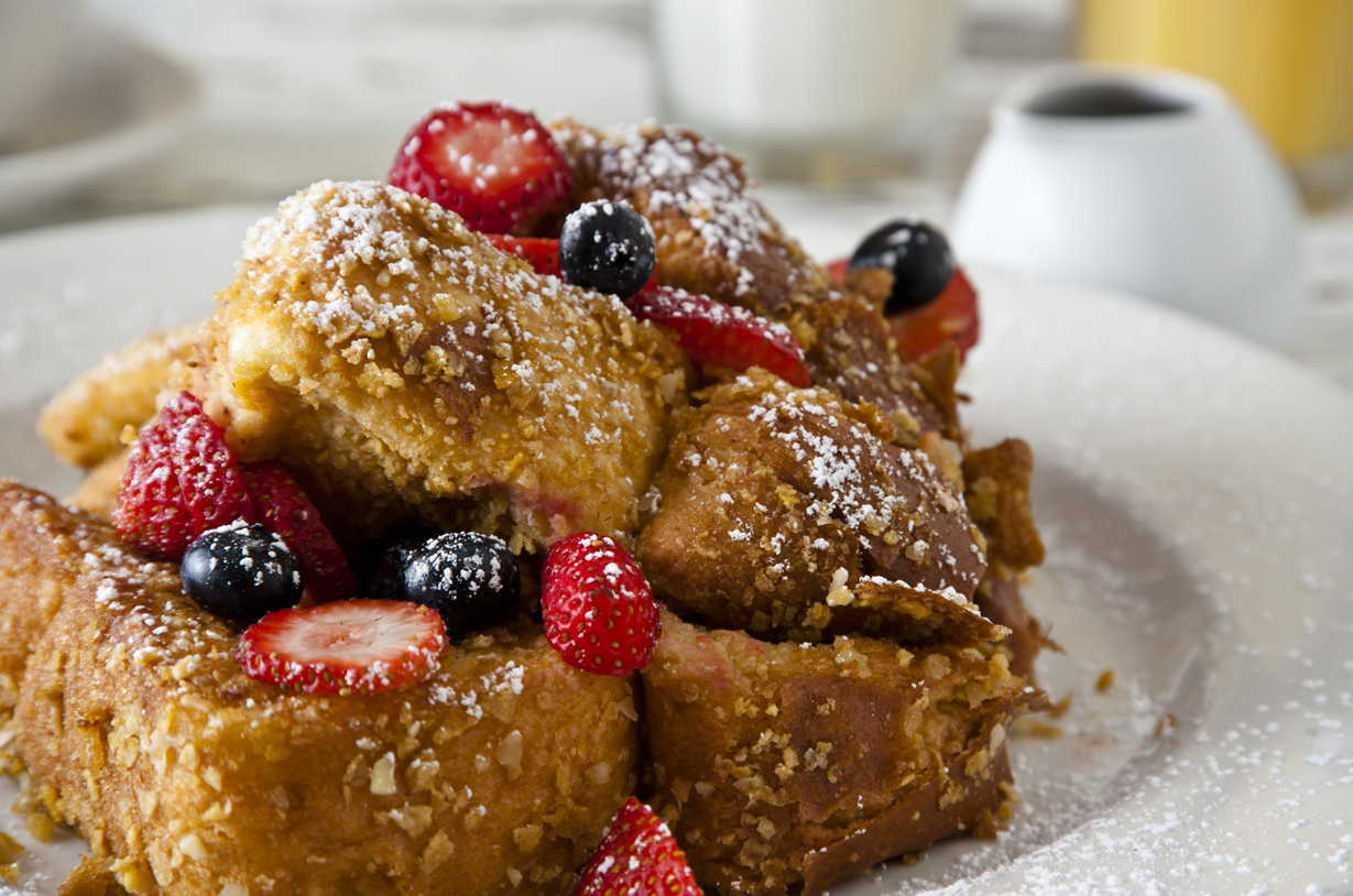 Crunchy Cornflake French Toast 