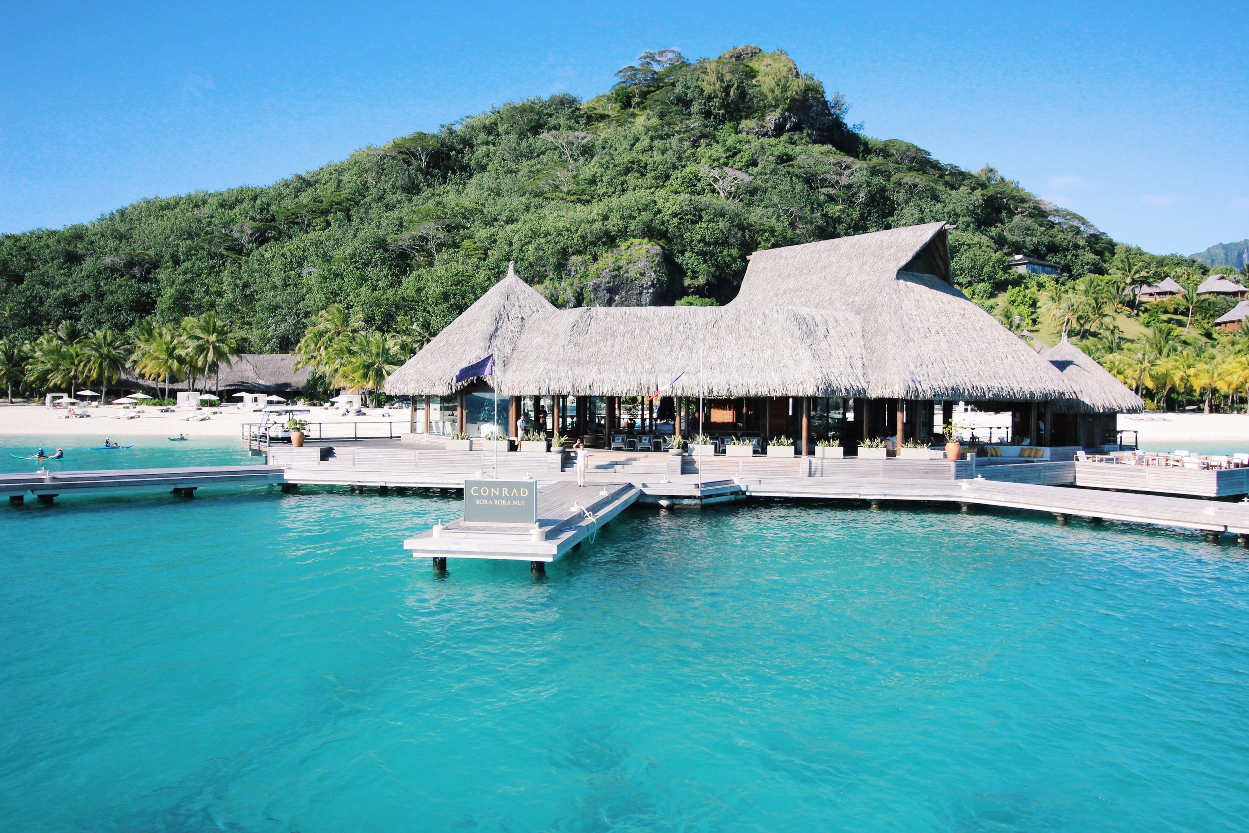 View from our private boat