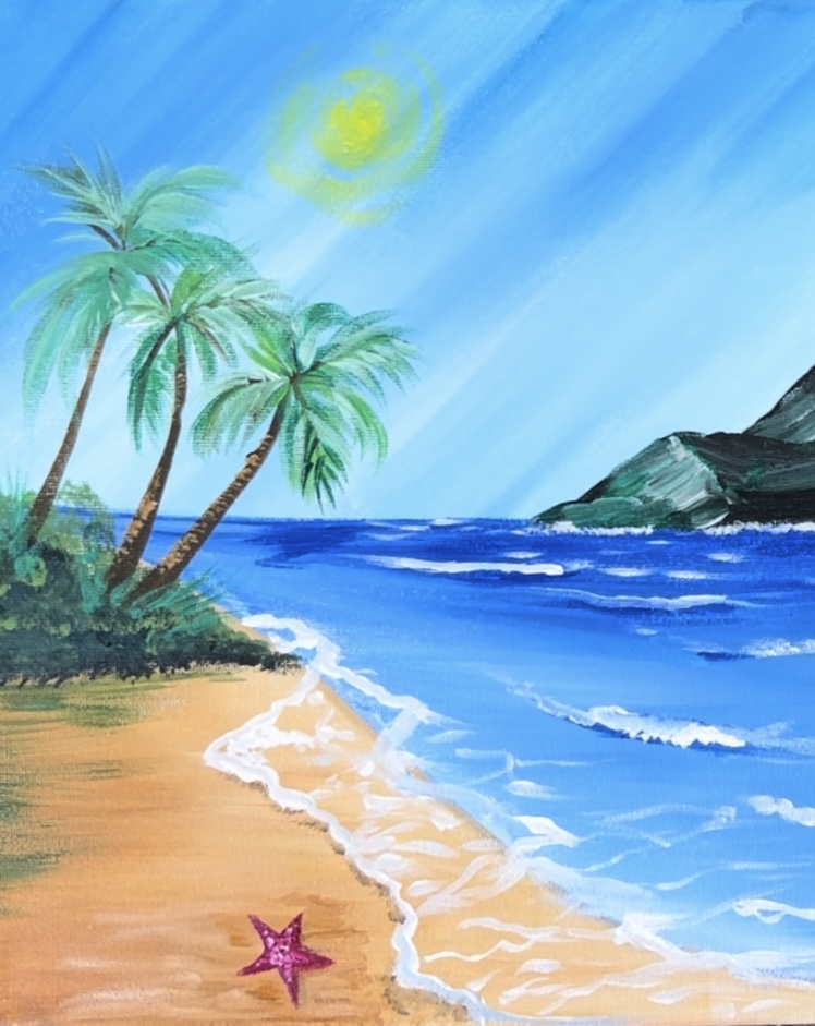 7/24 Paint 'n Sip - Beach
