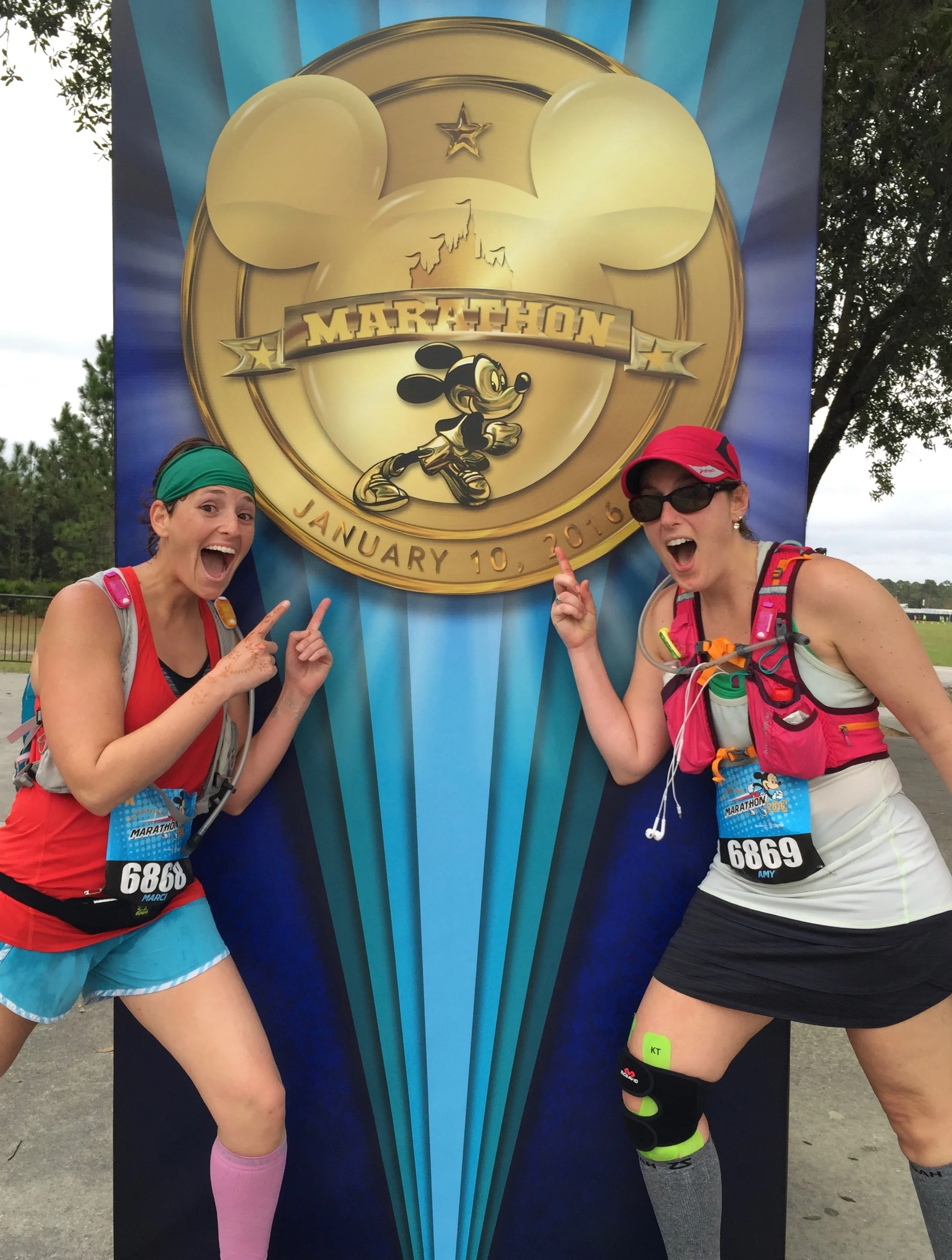 My first Walt Disney World Marathon in 2016.