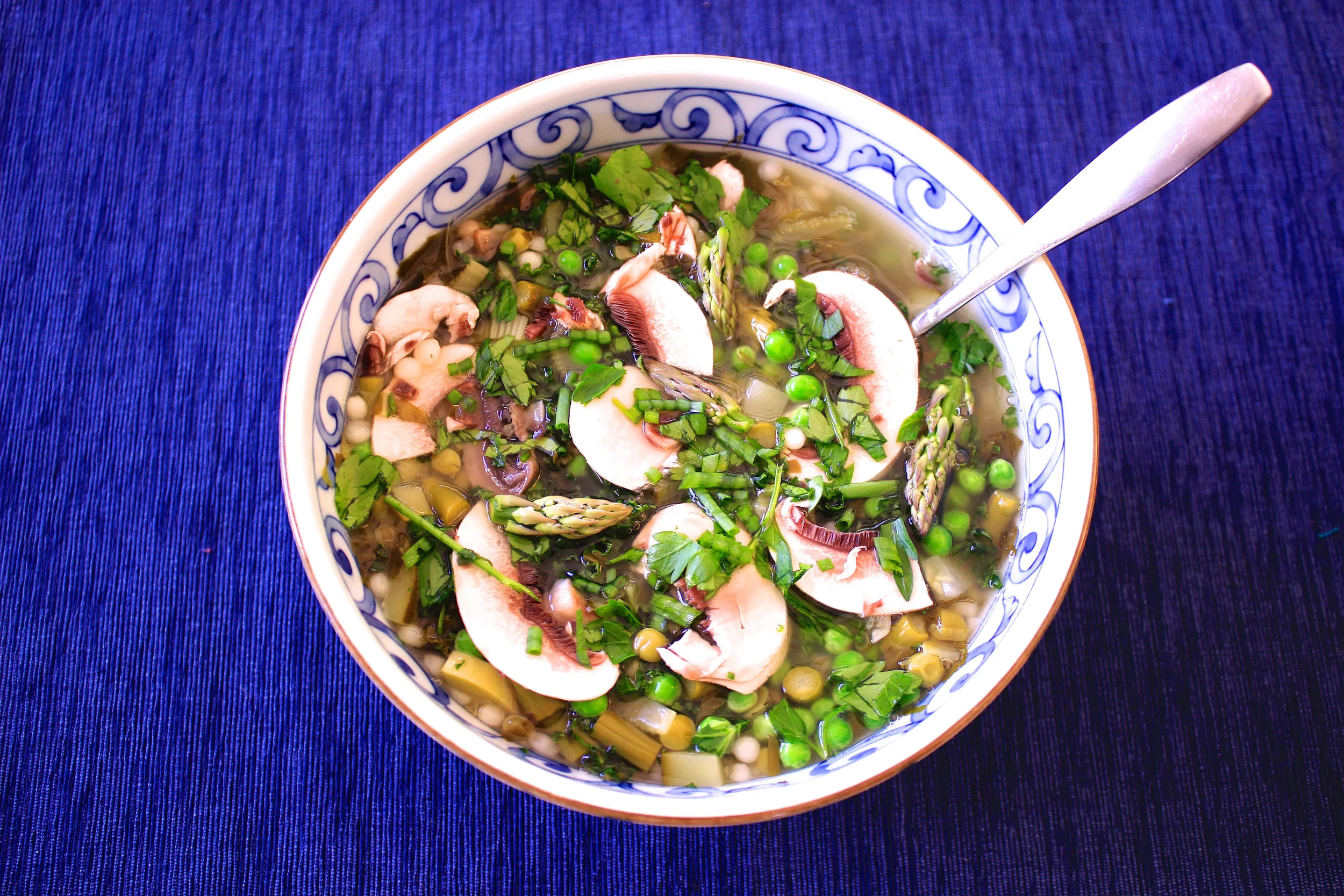 Spring Minestrone Soup