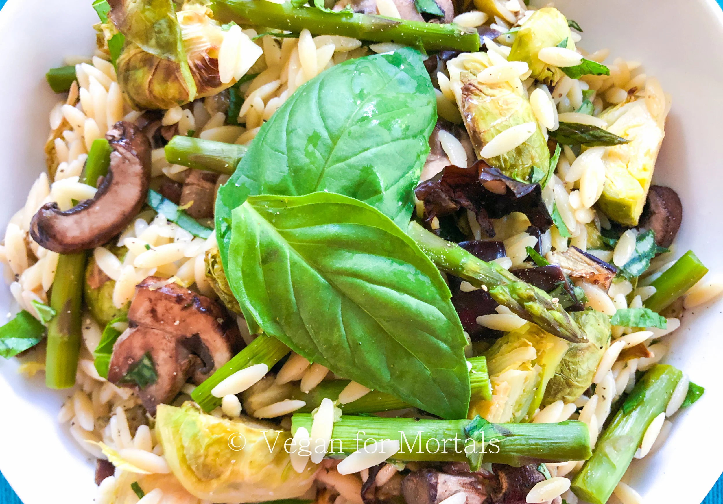 Spring Orzo Salad