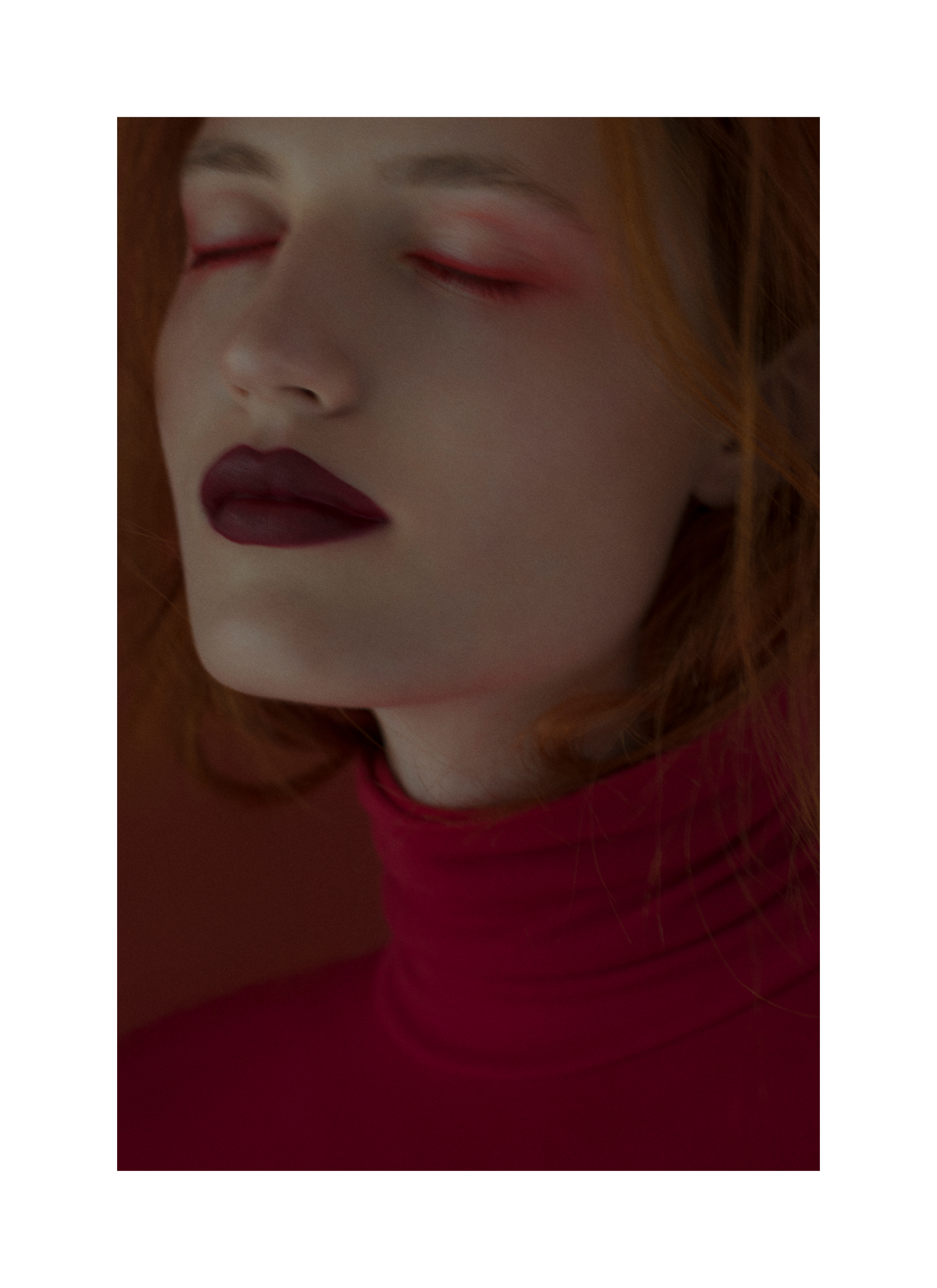 MAKEUP: Ben Nye MagiCake Aqua Paint in Bright Red, Charlotte Tilbury Retoucher Stick in #2 Fair, MAC Lip Pencil in Night Moth, Nars Audacious Lipstick in Deborah FASHION: Wolford