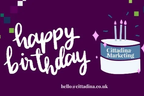 Happy Birthday to Cittadina Marketing!