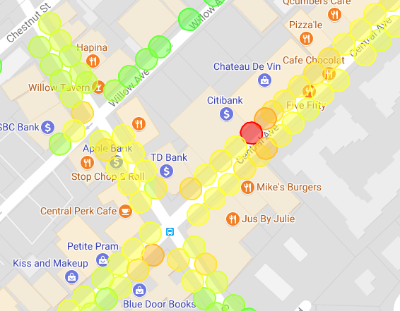 Check your occupancy heat map to see where the activity is right now.