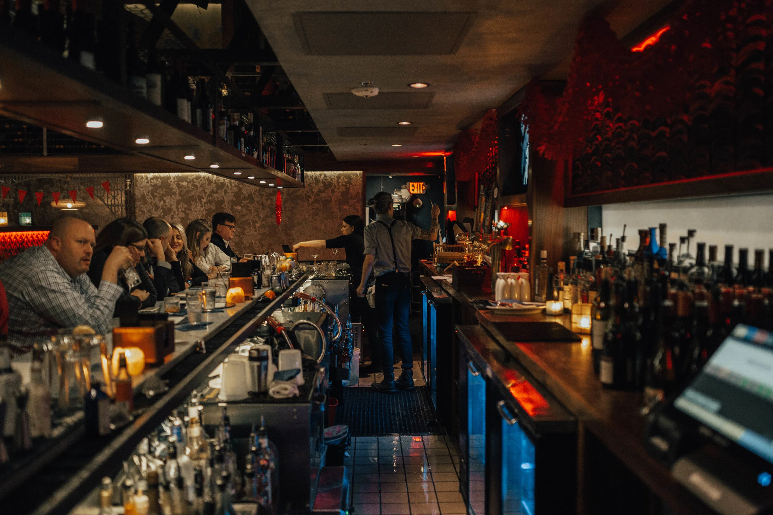 Full Menu at the Bar if you want to skip the wait