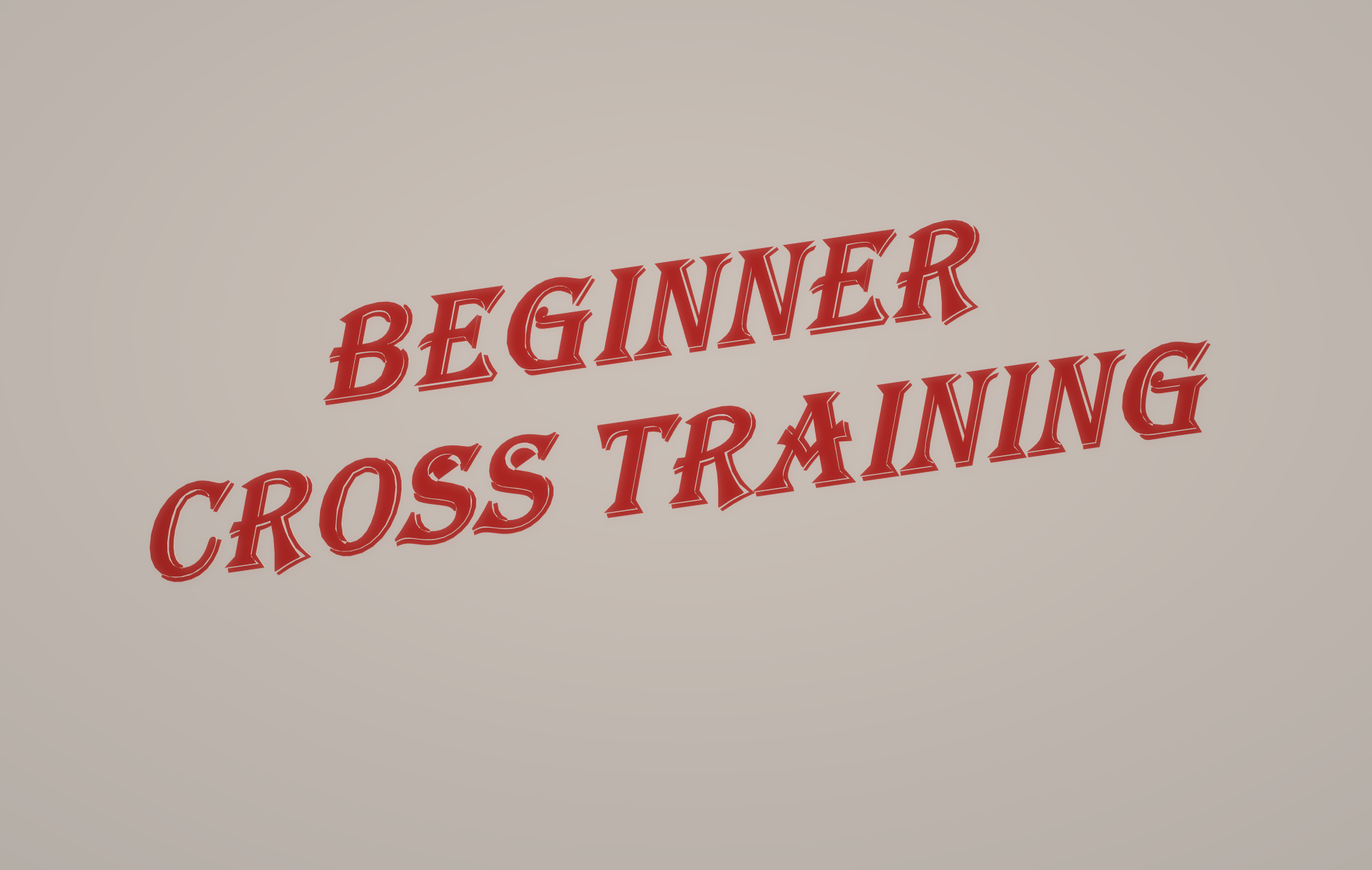 Beginner Cross Training <----click here