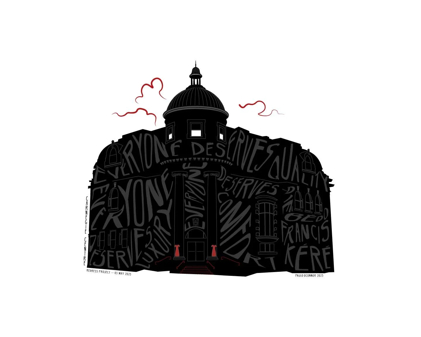 ICONS — SPECIAL SERIES  :  CARNEGIE CENTRE REDress