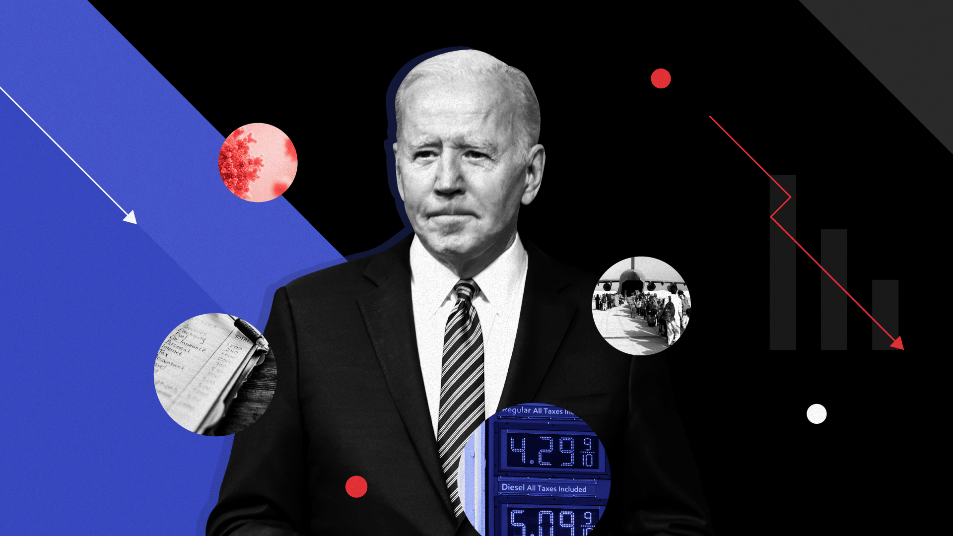 Biden’s Net Approval Rating Is Underwater in 40 States