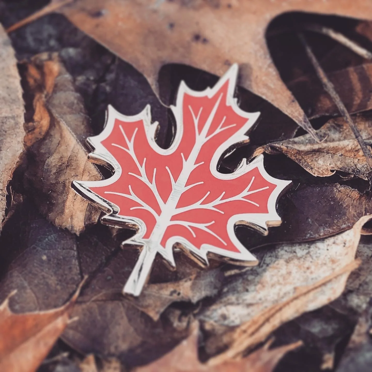 Maple Leaf - Red