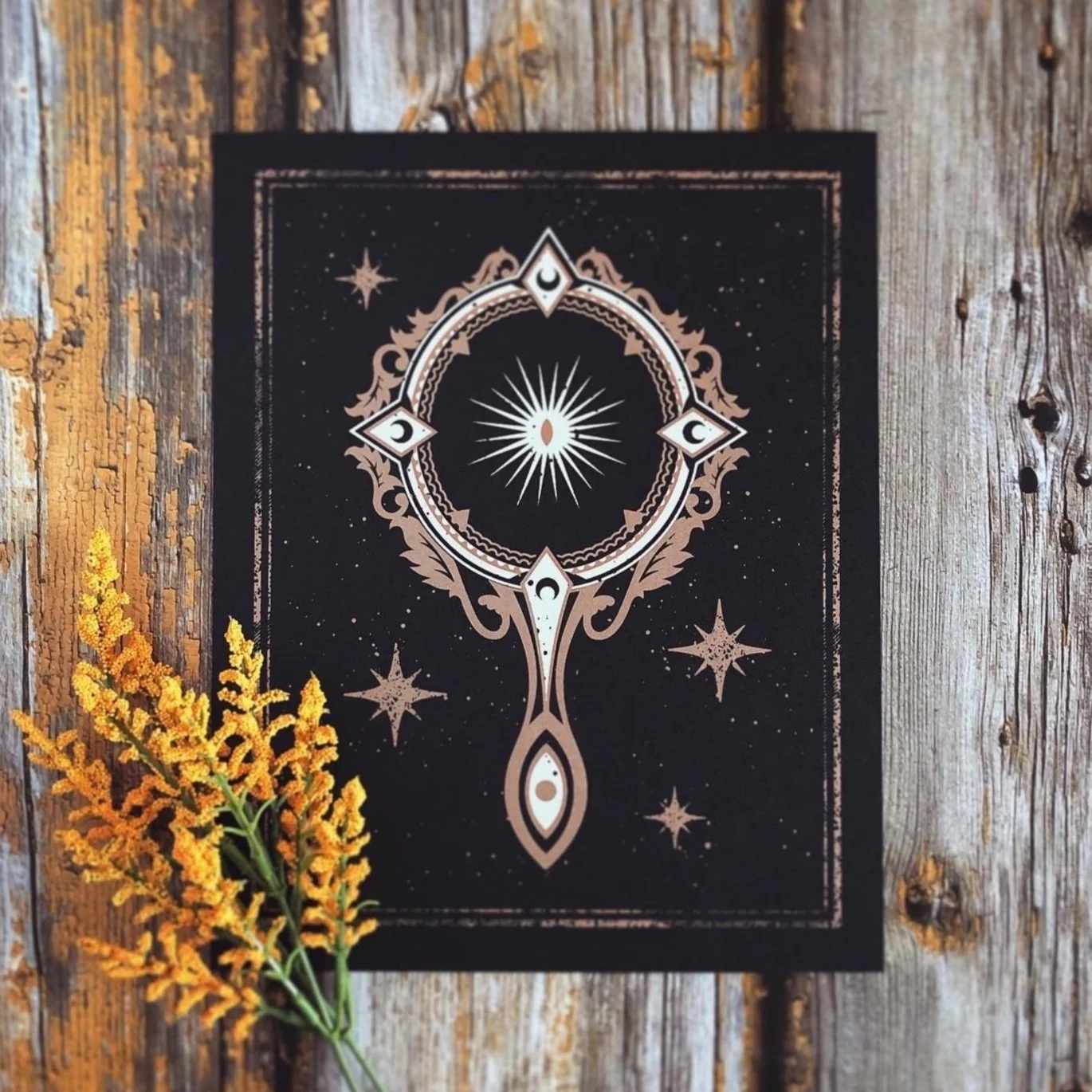 The Magic Mirror - Art Print