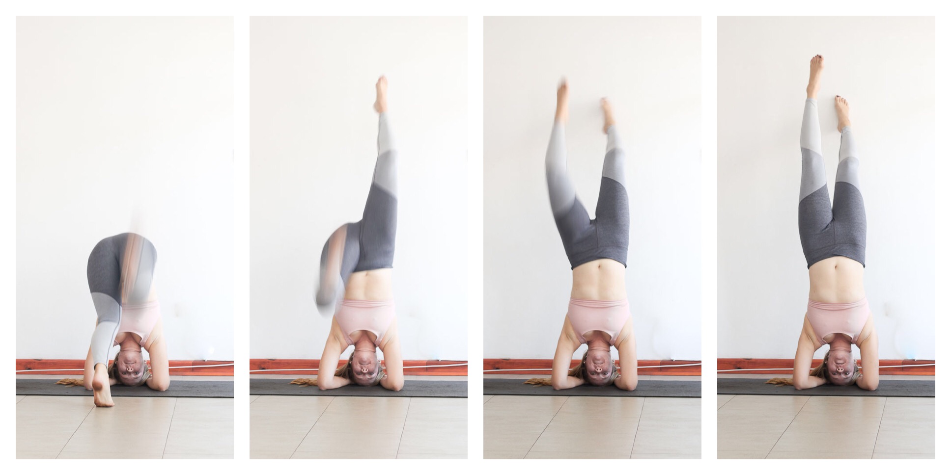 How NOT to get up into headstand.