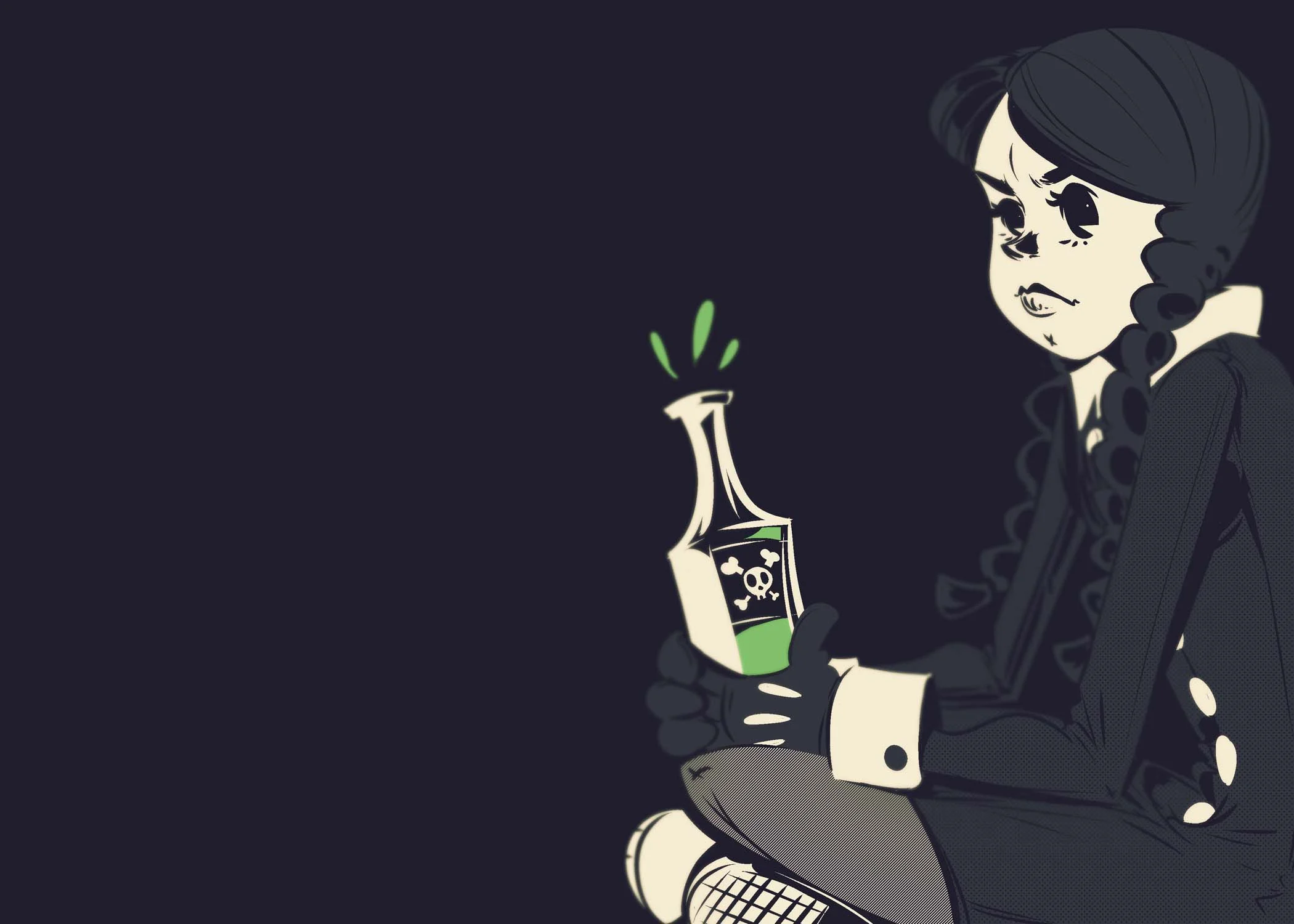 #64 - last rites (wednesday addams - rare)