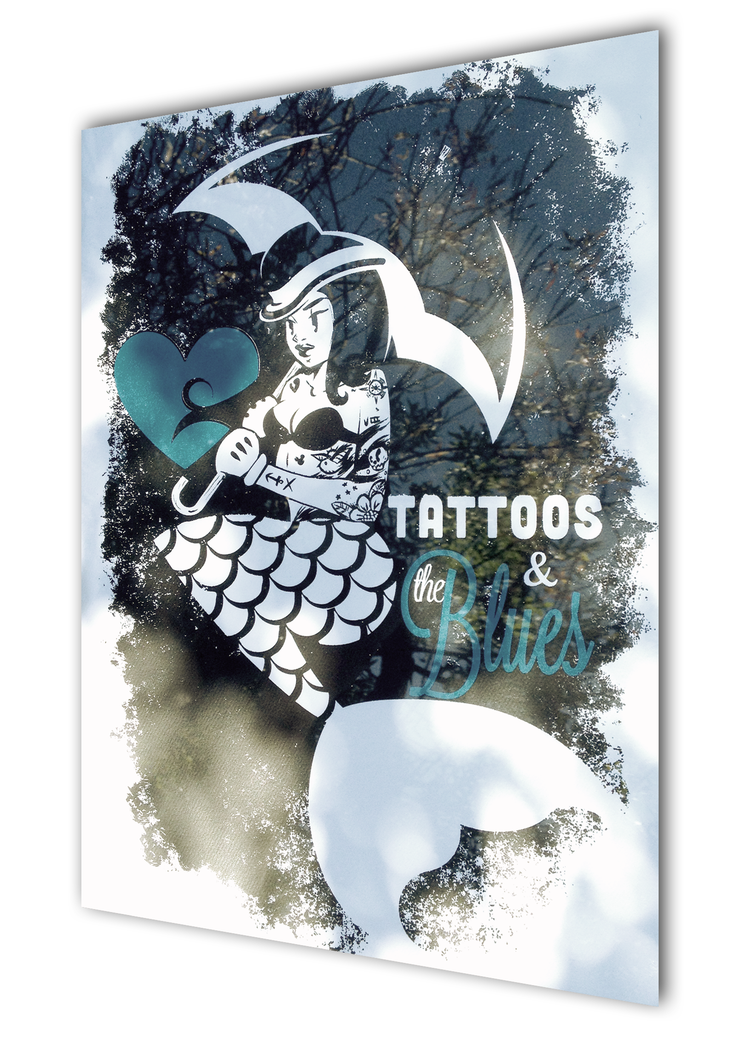 #SE6 - tattoos n blues (super rare - sticker)