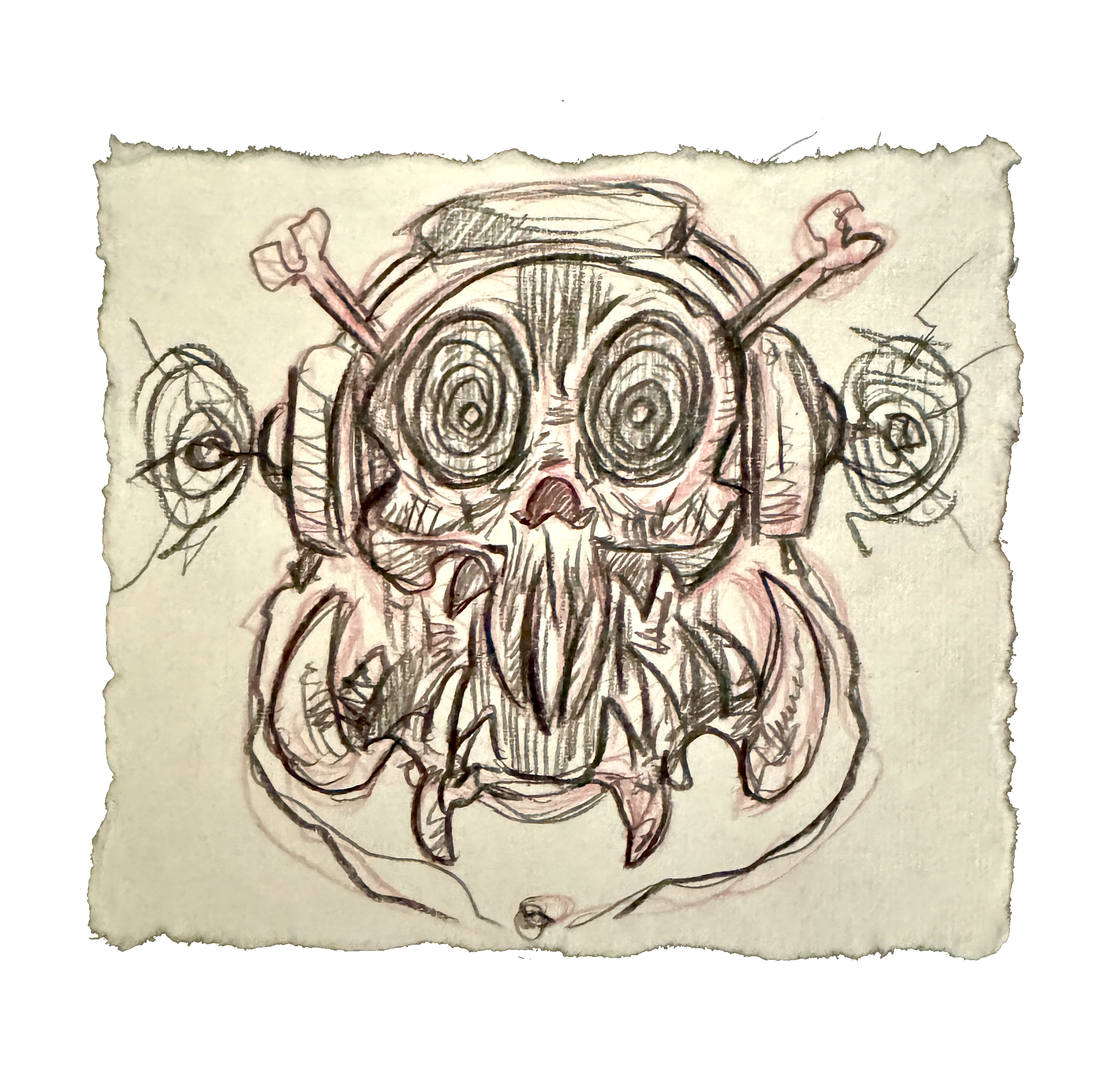 outtaluck artdrop: skull12
