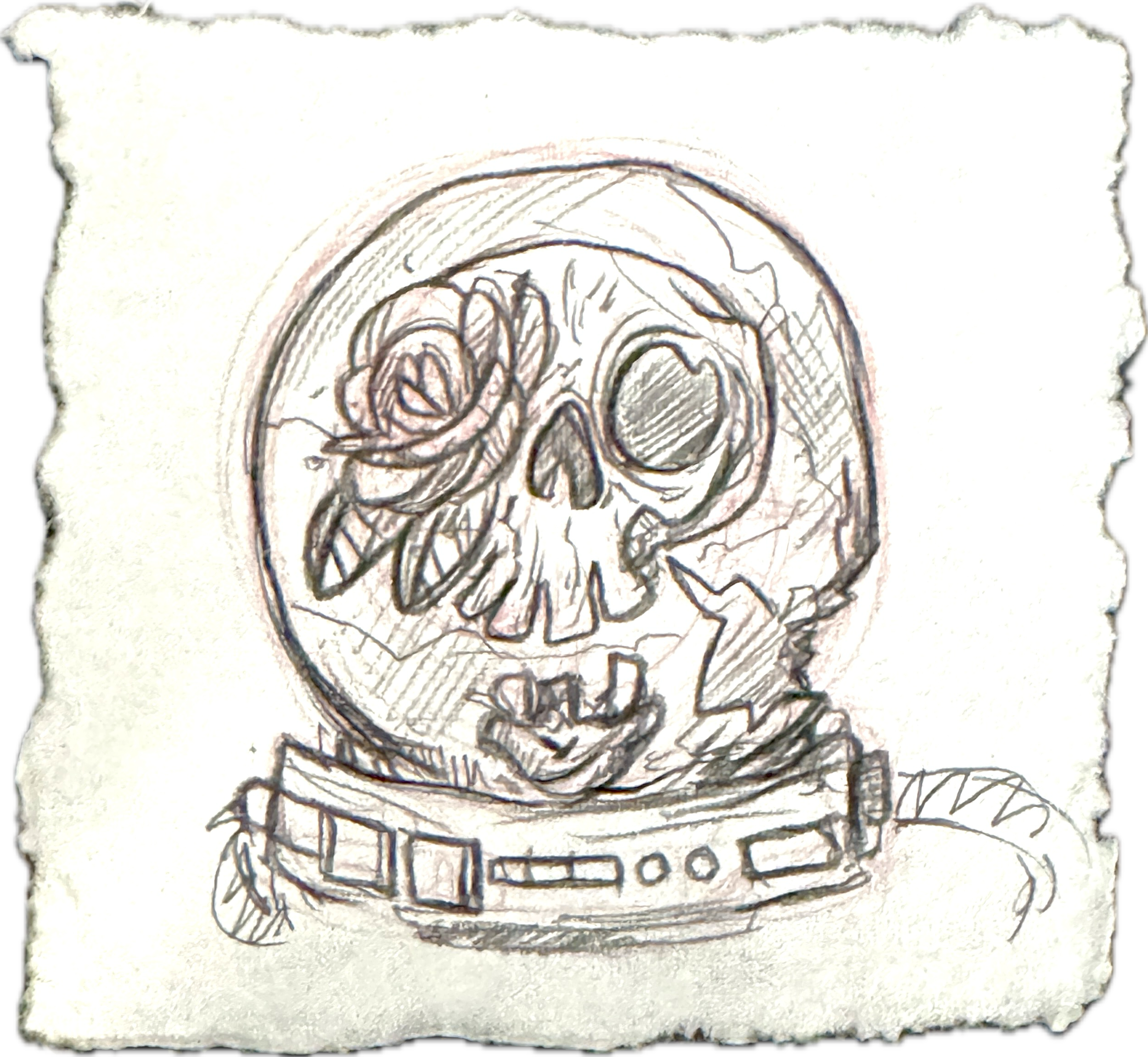 outtaluck artdrop: skull5
