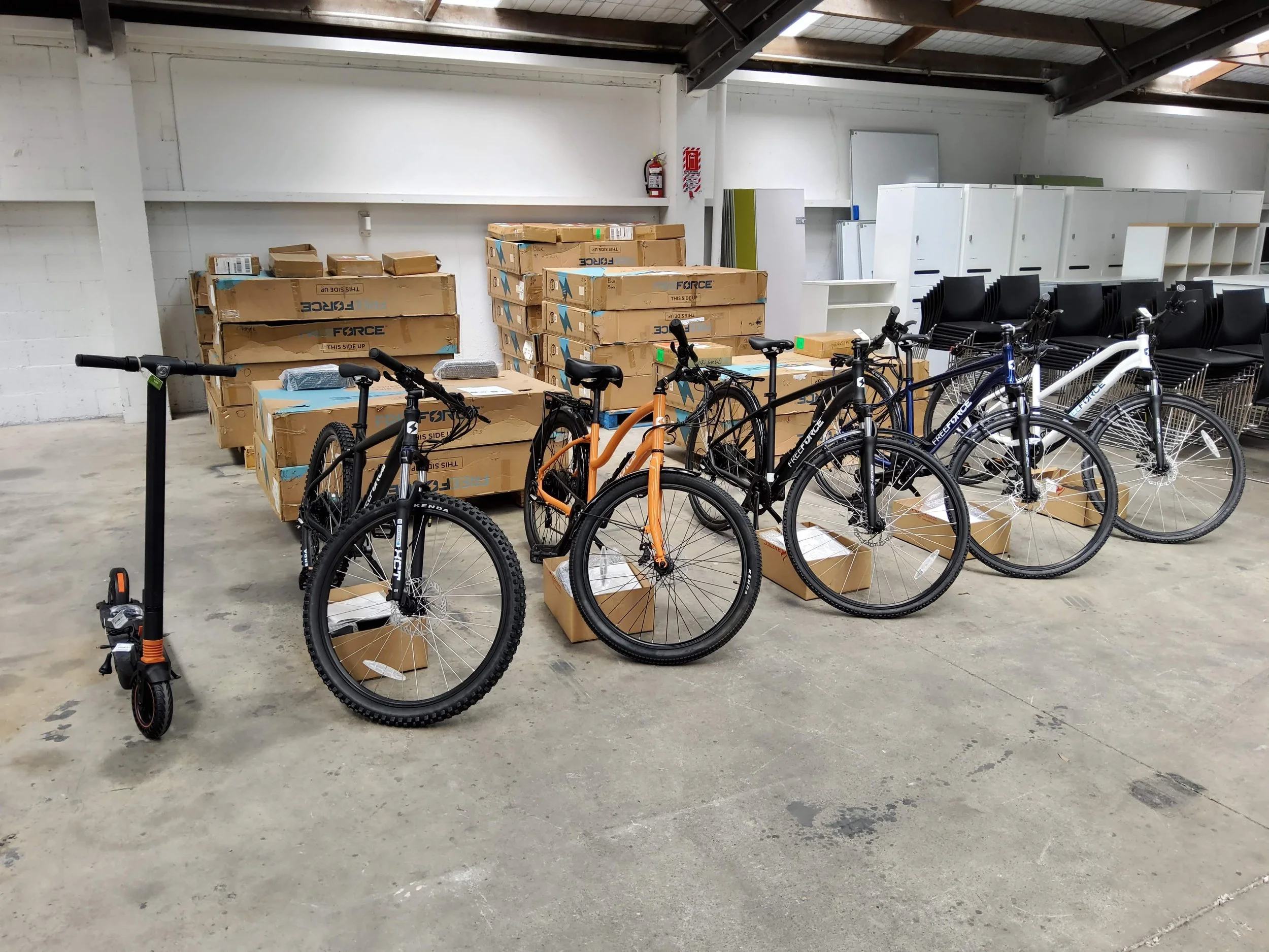 New FreeForce E-Bikes