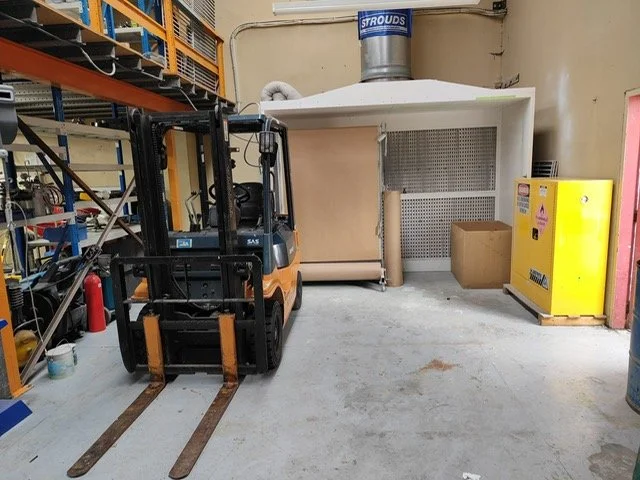 W A Stroud LTD (In Liquidation) - Industrial Spray Paint Equipment (Onsite Location Sydenham)