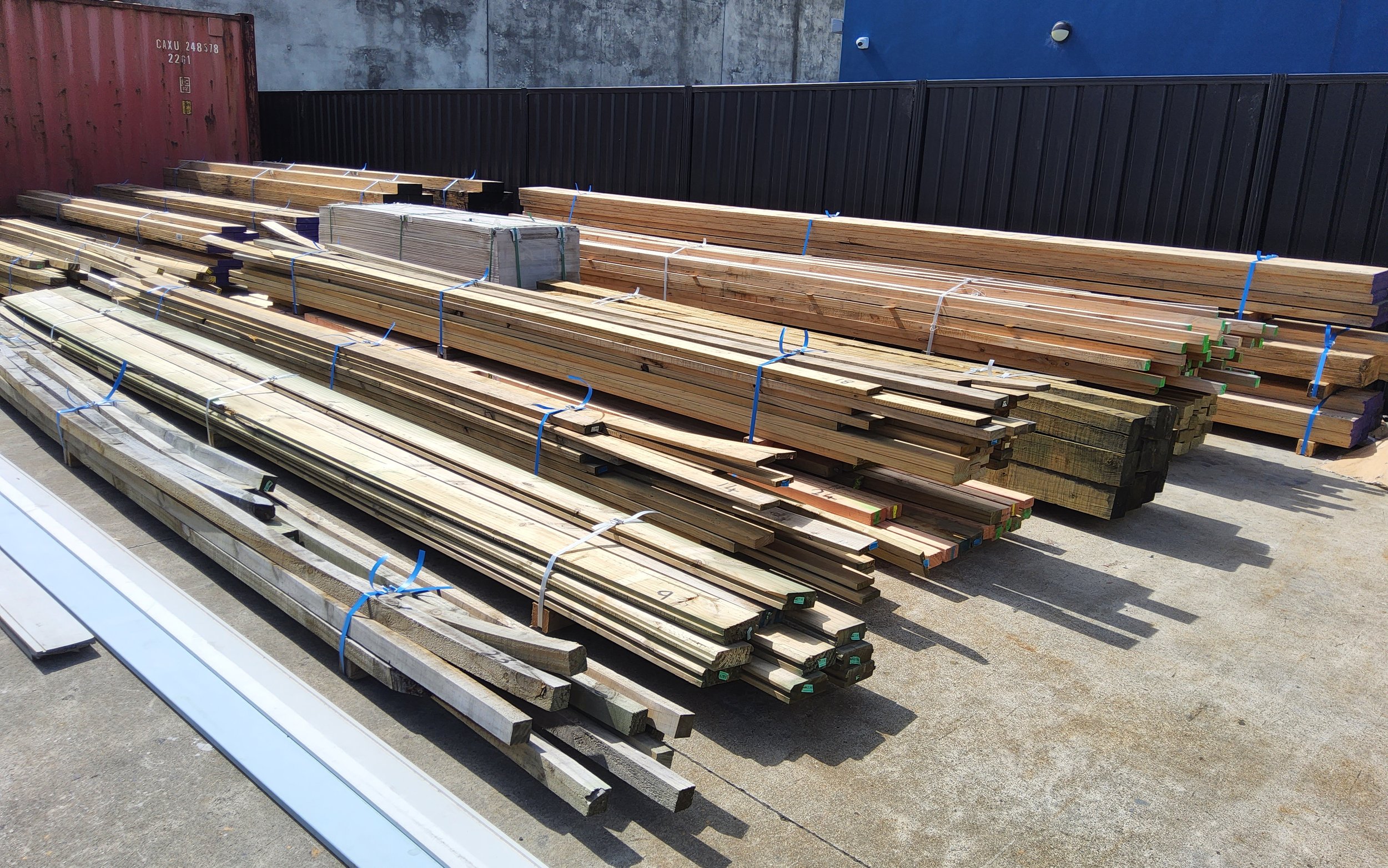 Assorted Timber, Steel, New Galvanised Waratahs &amp; More