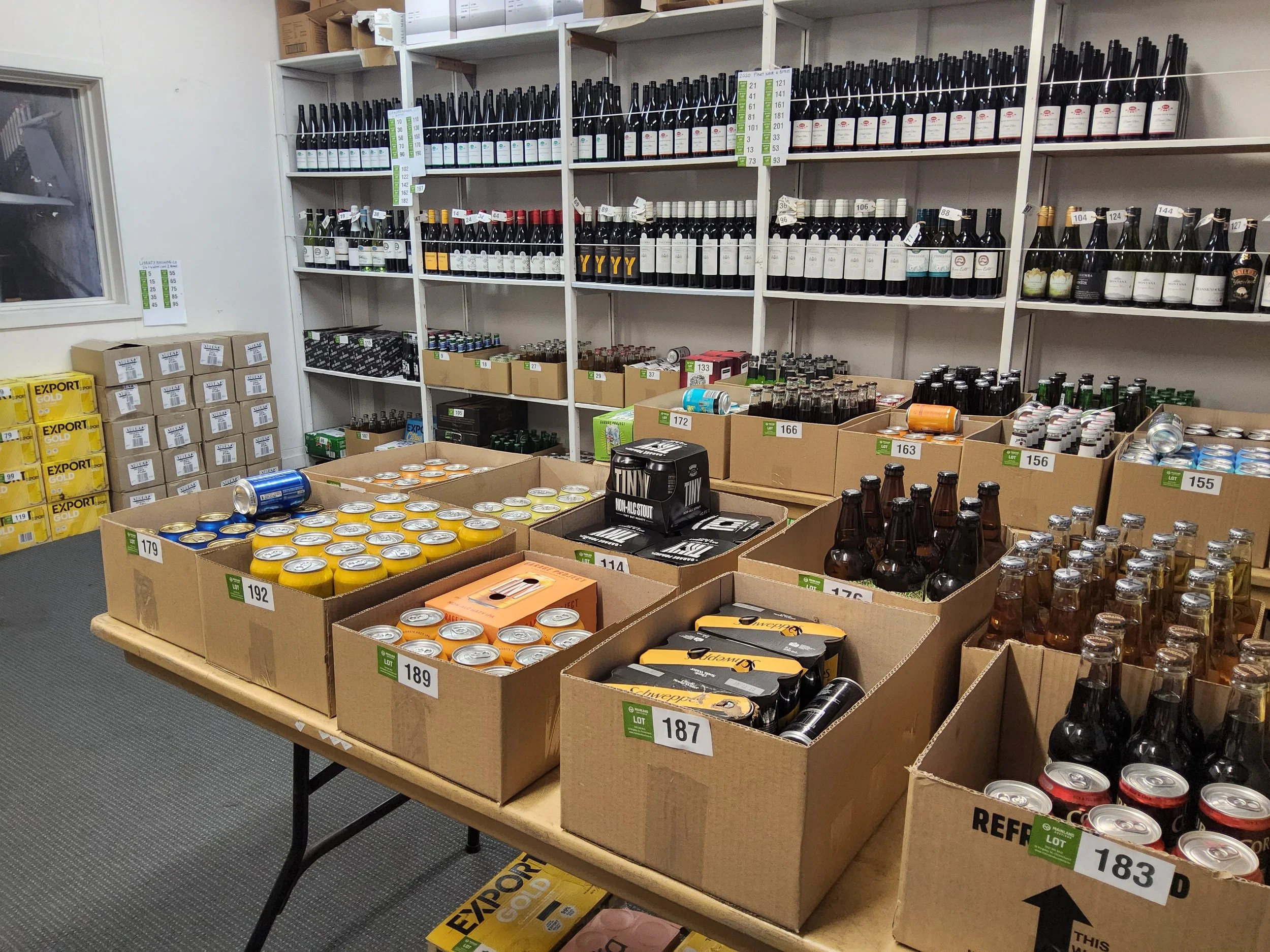 North Canterbury Award-Winning Wine Clearance &amp; Assorted Alcohol