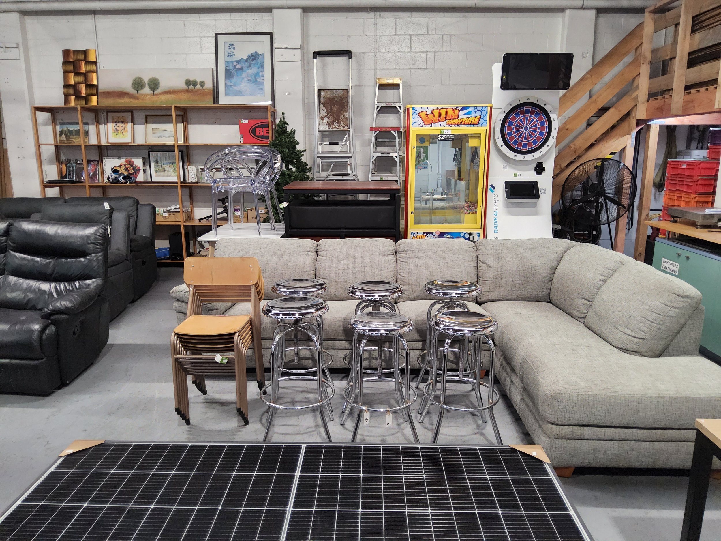 Arcade Games, Household Furniture, Alcohol &amp; More
