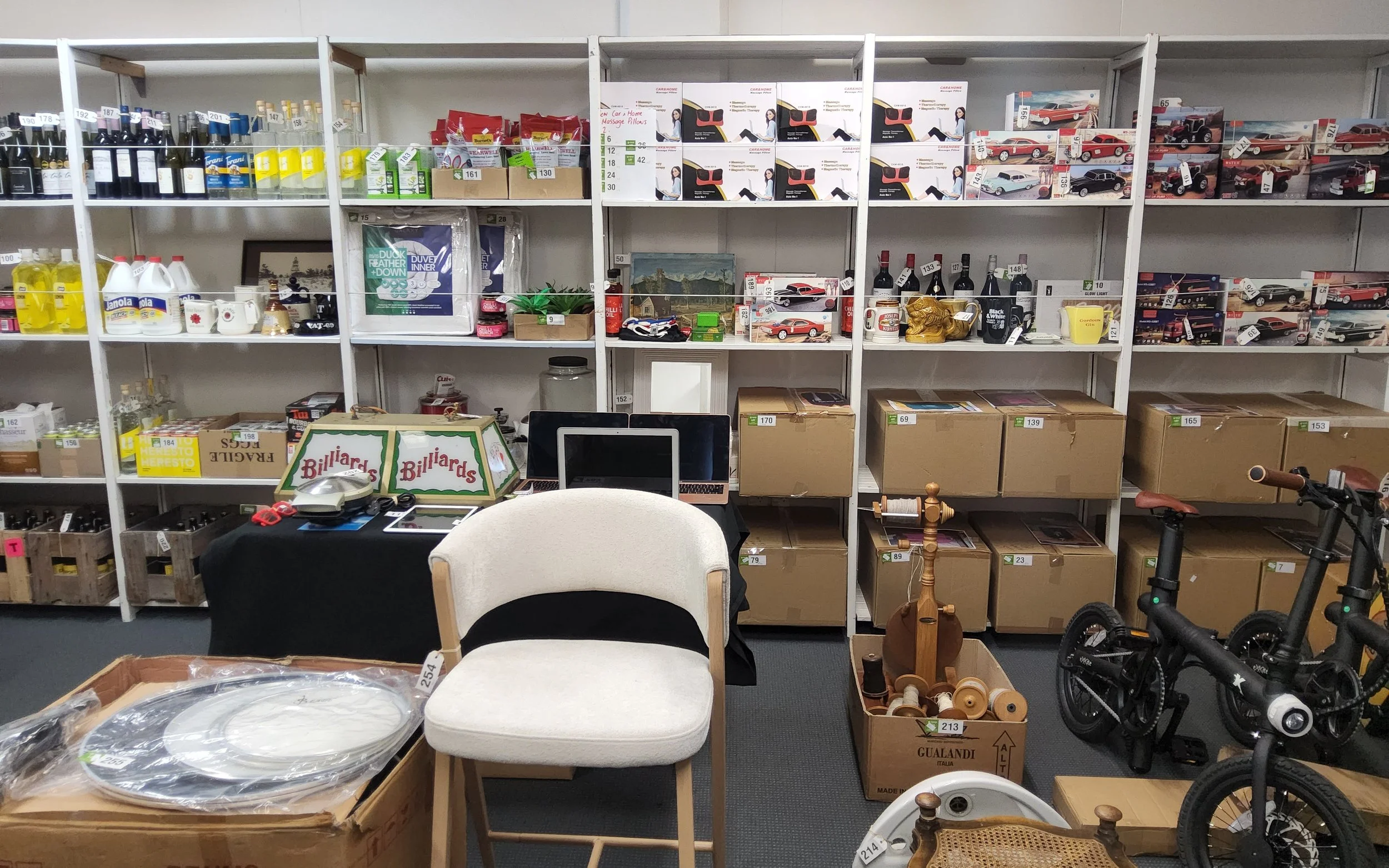 Award-Winning North Canterbury Wine, Household Effects, Electric Bikes &amp; 2019 Suzuki Scooter
