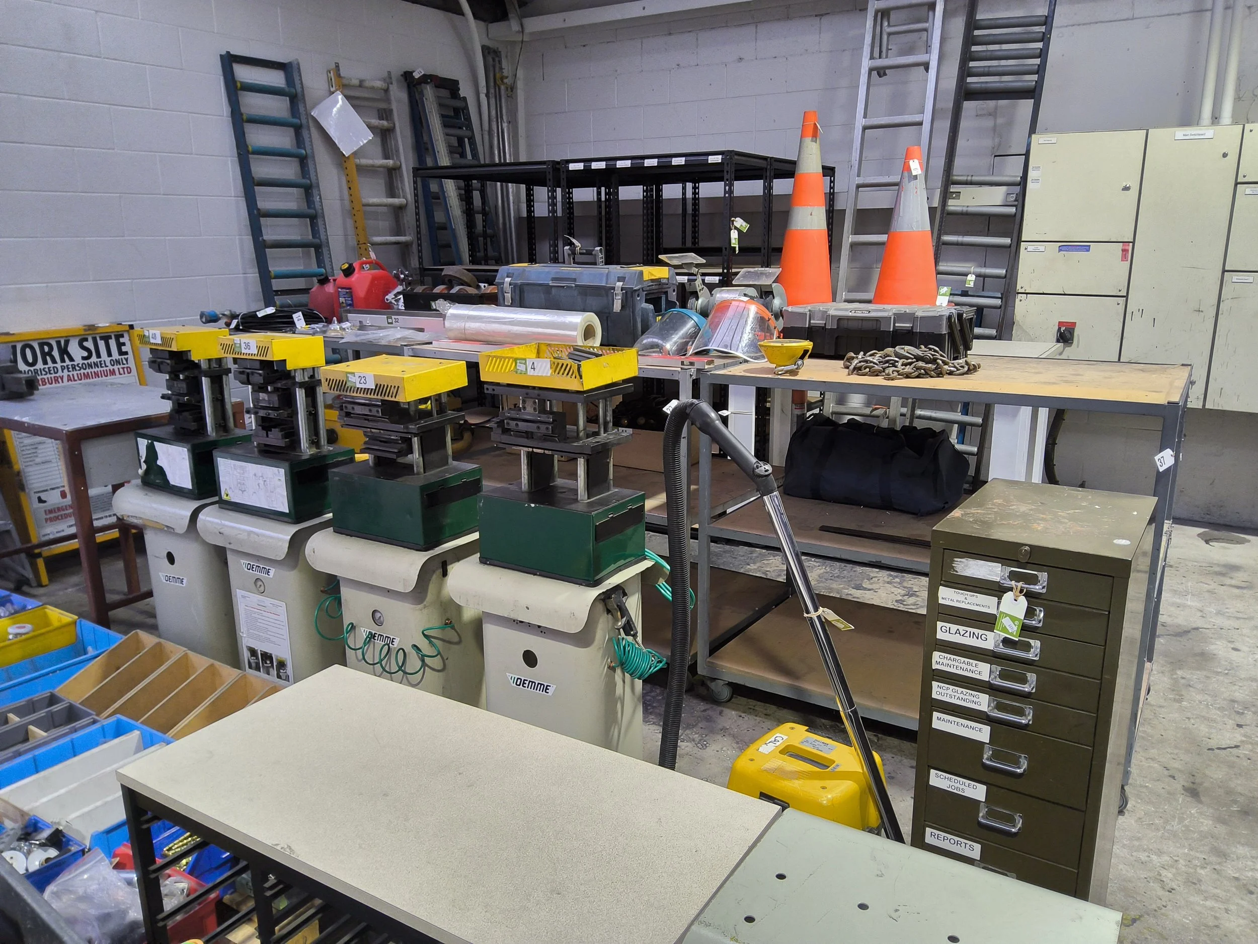 Canterbury Aluminum Liquidation Clearance, Construction Equipment &amp; More