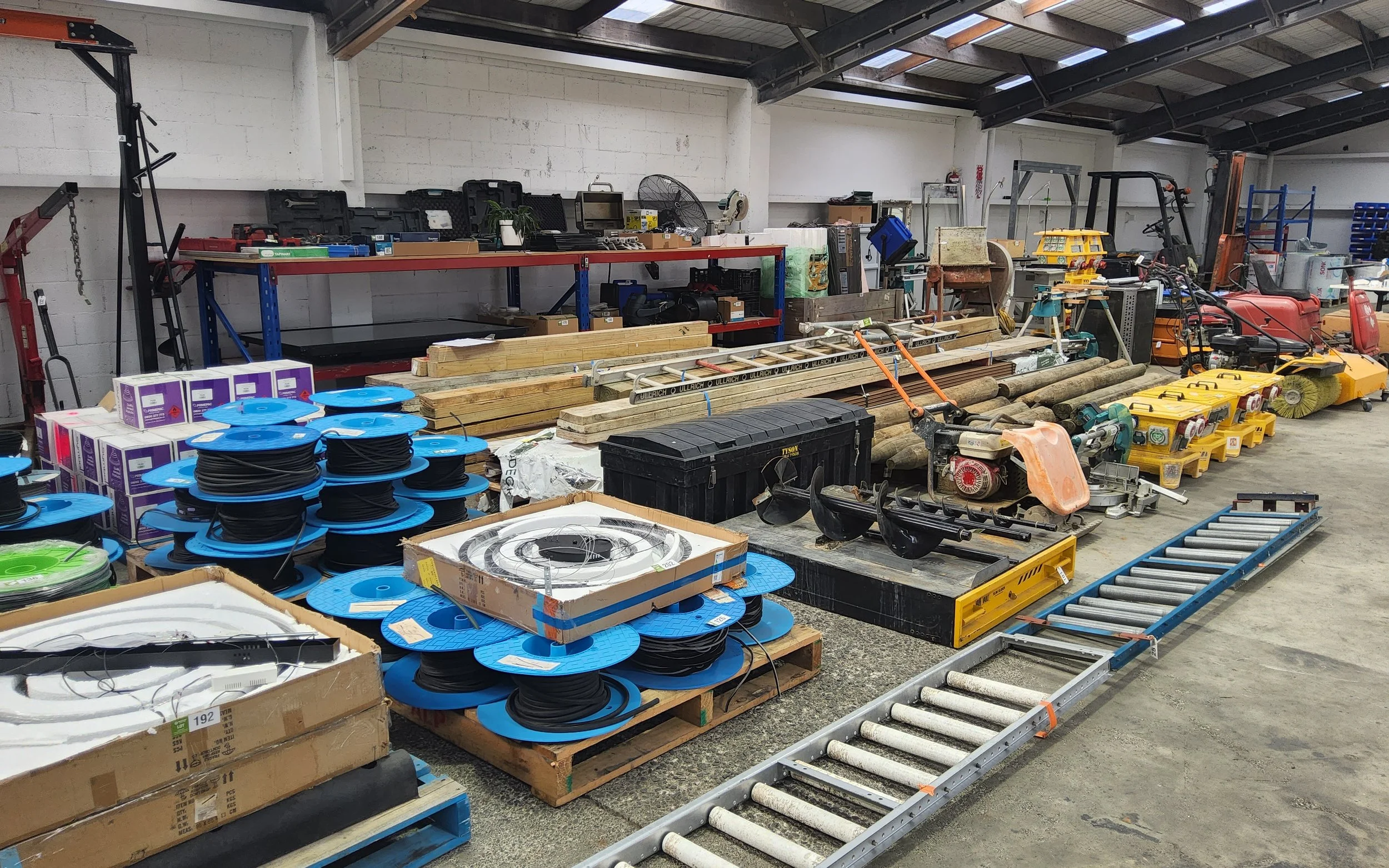 Canterbury Aluminum Liquidation Clearance, Construction Equipment &amp; More