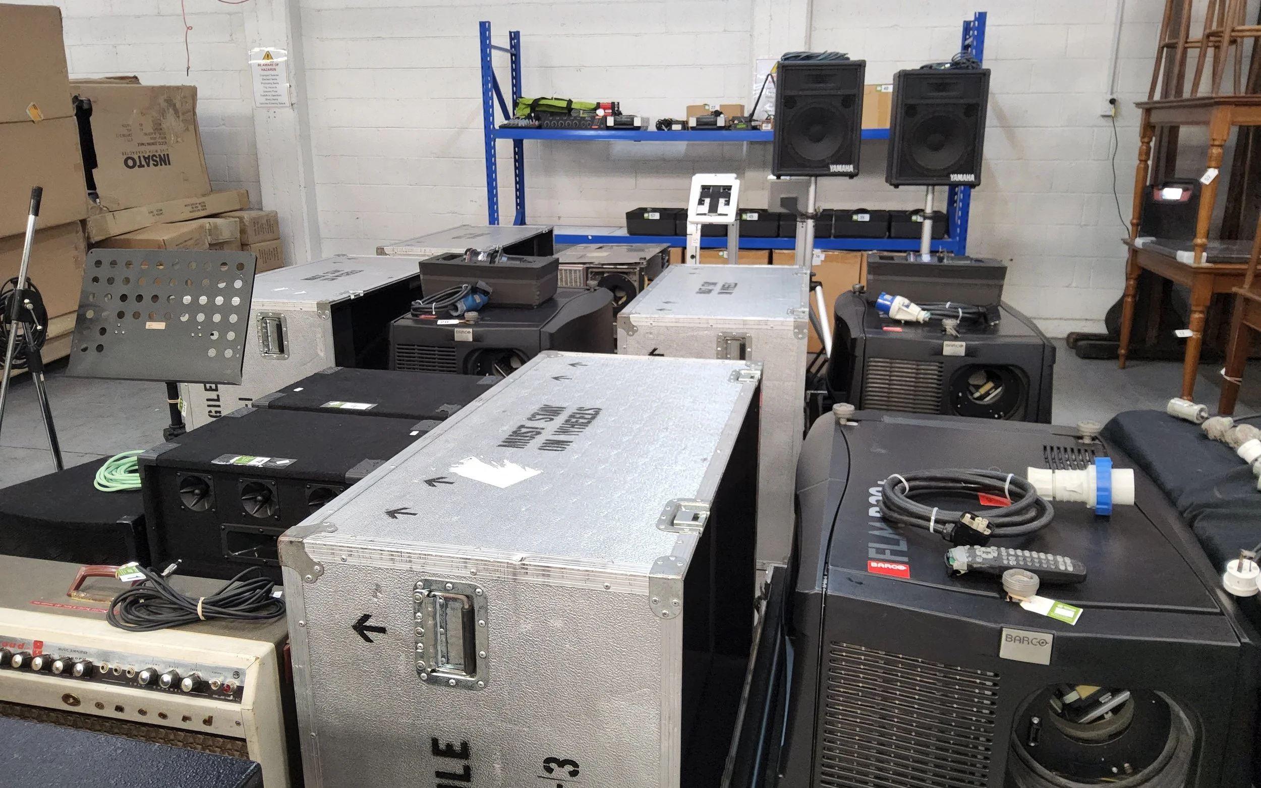PA &amp; Music Equipment, Computers, Heavy Duty Projectors &amp; Components Auction