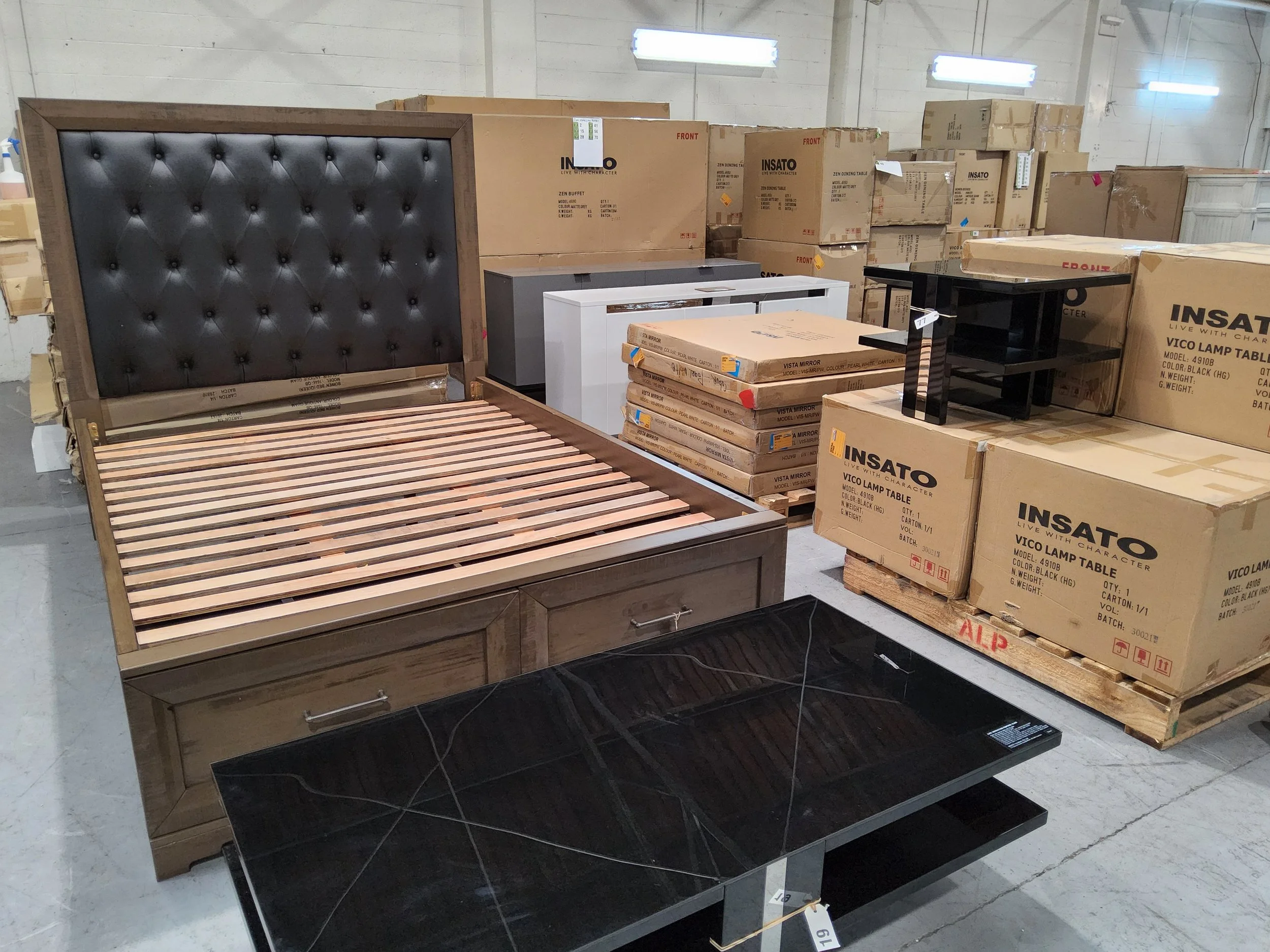 New Contemporary Furniture Freight Claim Auction