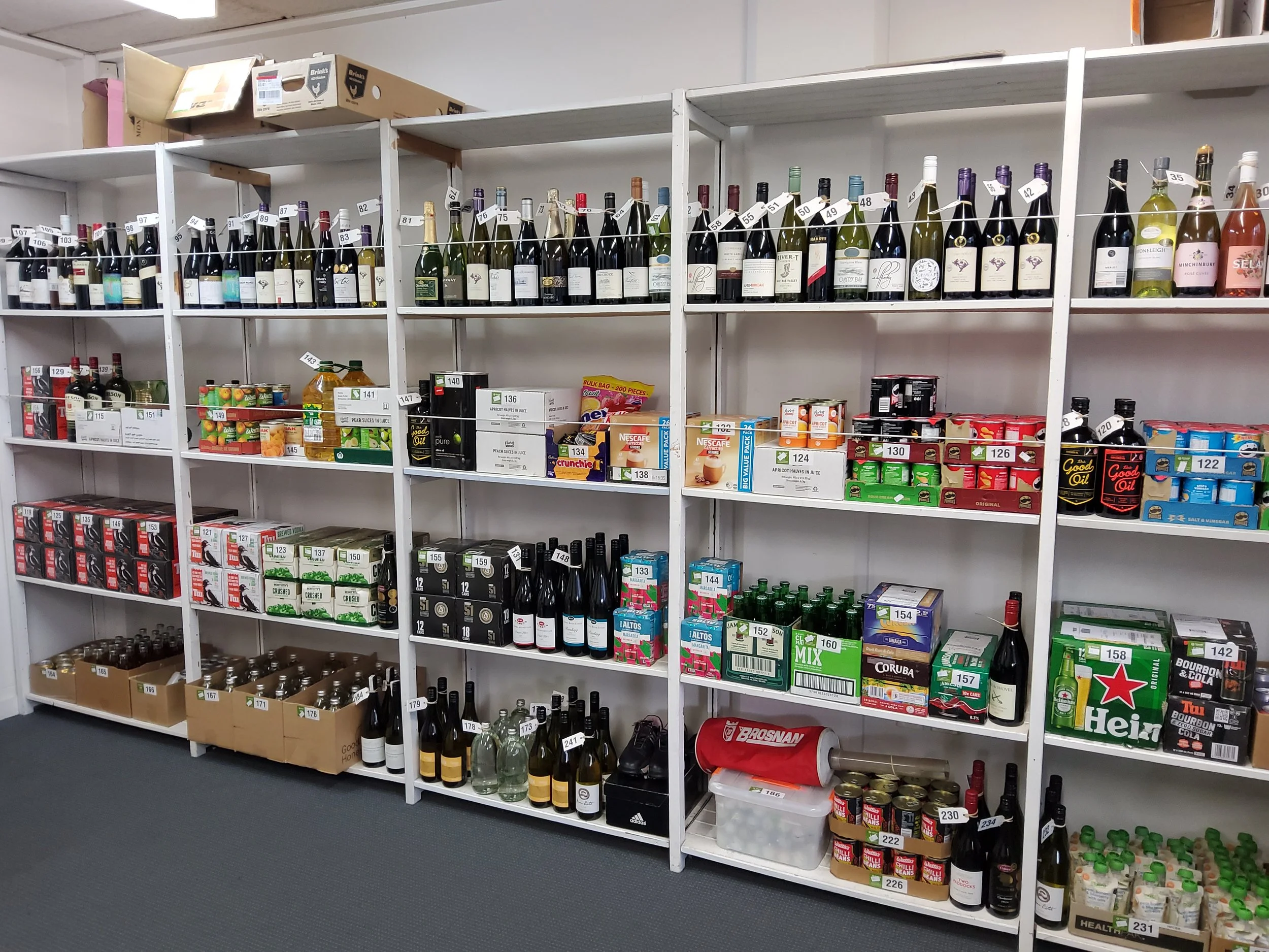 Assorted Alcohol Auction, Office Furniture &amp; Home Accessories
