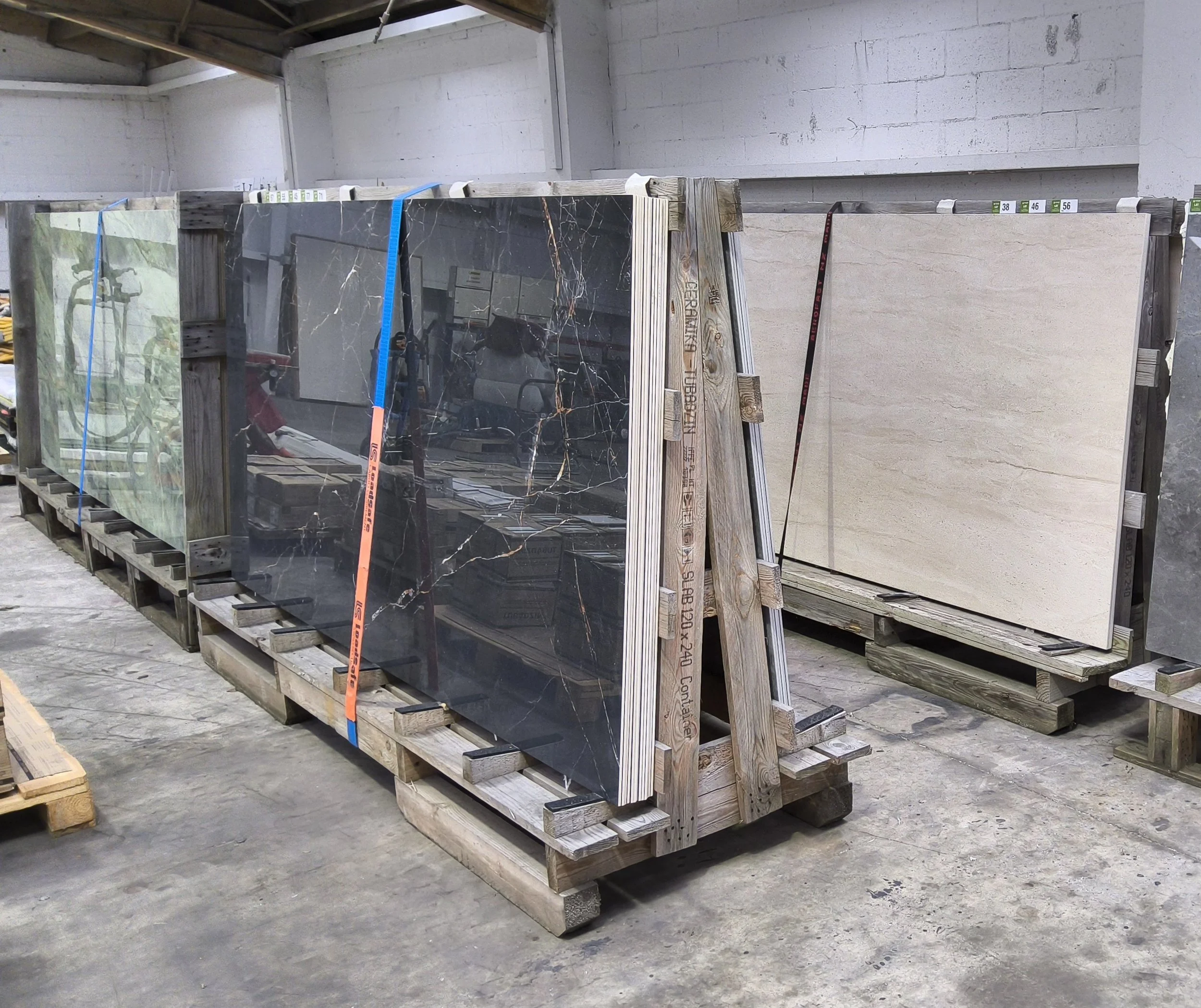 New European Large-Format Wall &amp; Floor Designer Tile Auction (Reserves Lowered by Vendor)
