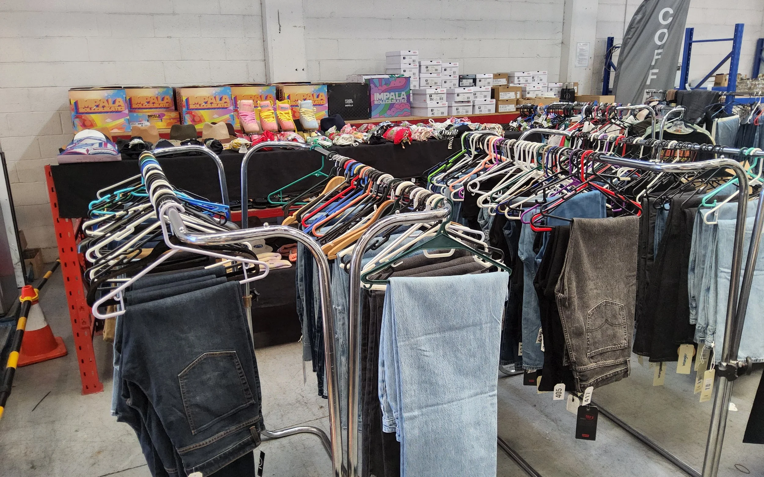 Underground Nelson City Clothing Store Liquidation
