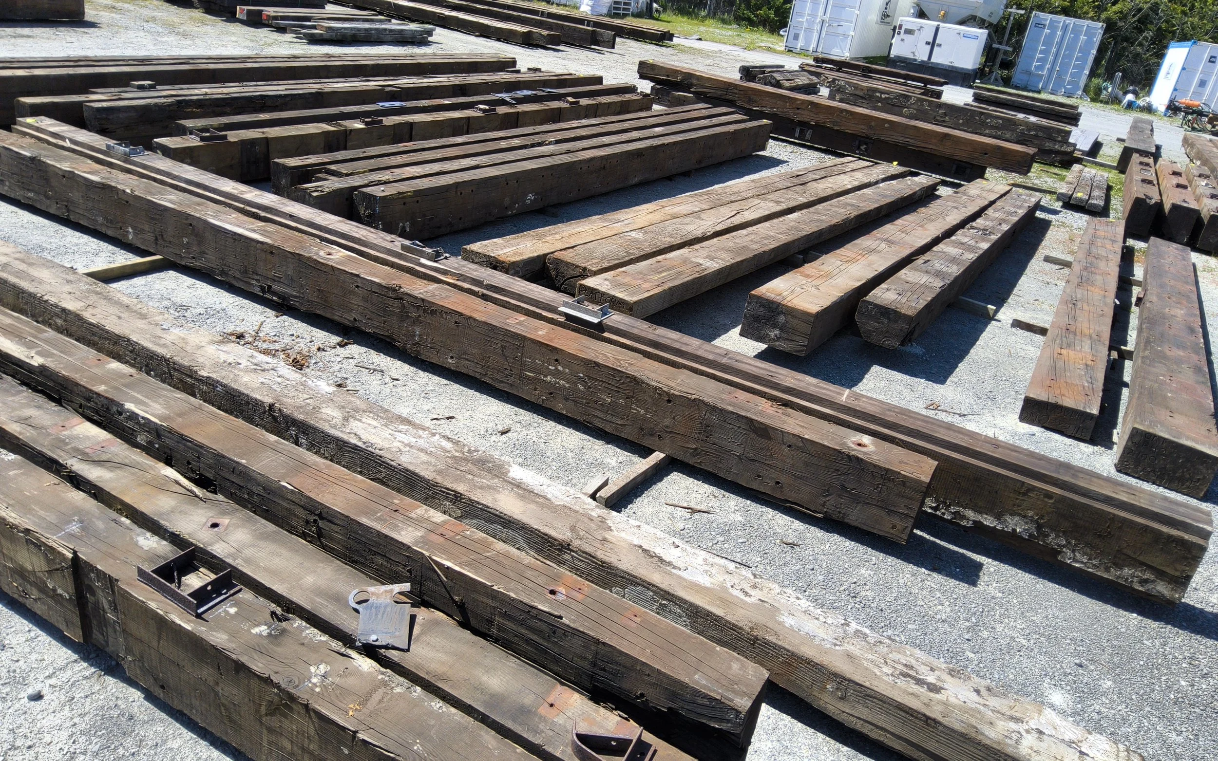 Australian &amp; European Rustic Hard &amp; Softwood Beams, Sleepers, Poles etc.