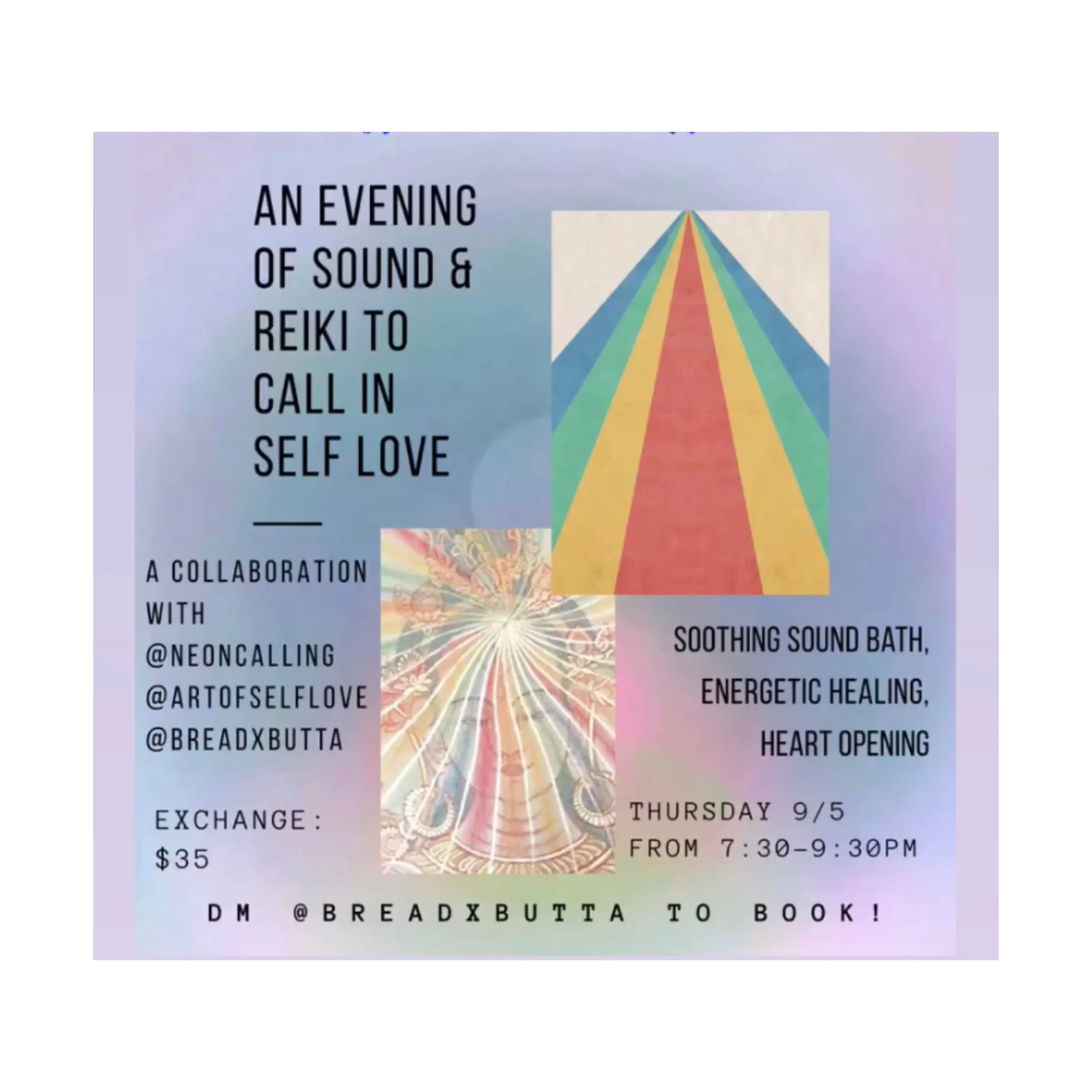 Sound, Reiki + Self Love