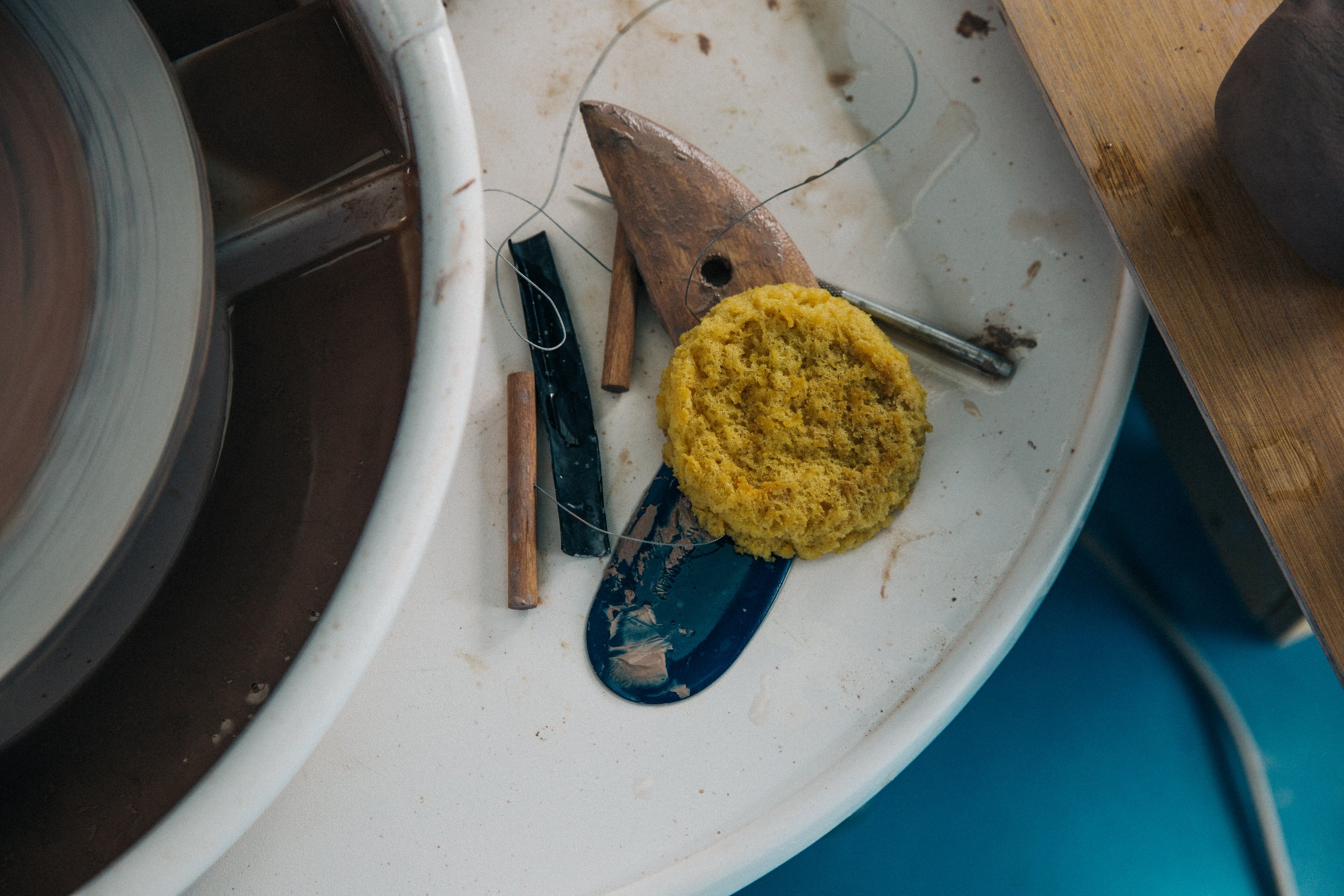 Bisque Studios Ceramic Studio, Private Pottery Classes, Wheel and