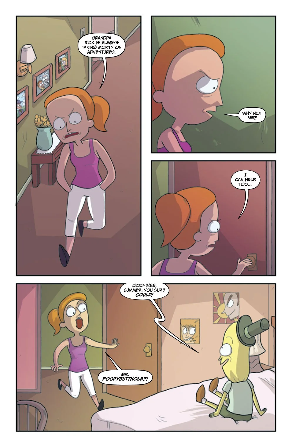 Sarah Graley - Rick and Morty: Lil Poopy Superstar (Oni Press)