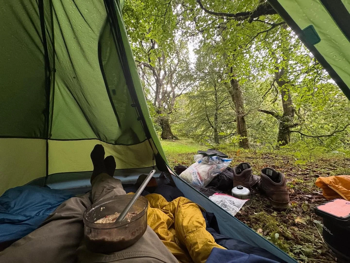 Trekking across the Scottish Highlands. After six magical days of intense awe and endless laughter, @theotherfudge had another adventure to attend to. ✨ This installment covers the last few solo days. If anyone wants to link up, find me on the Cape W