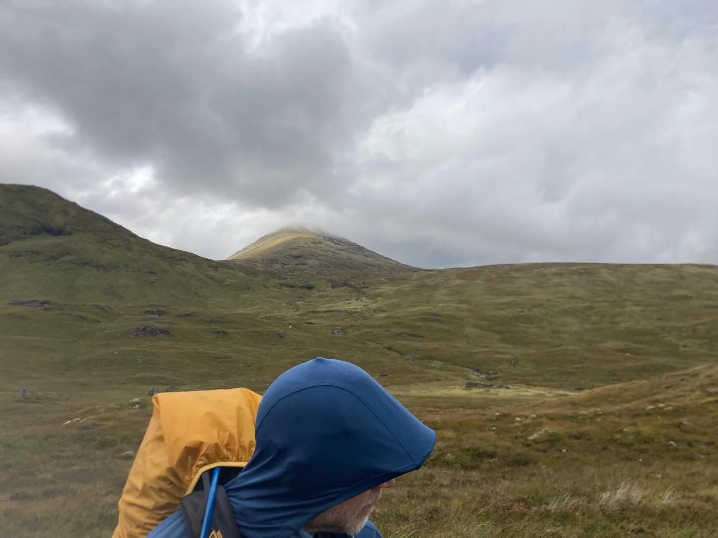 Trekking across the Scottish Highlands w/ @theotherfudge. Doing our best to get lost. #wildcamping