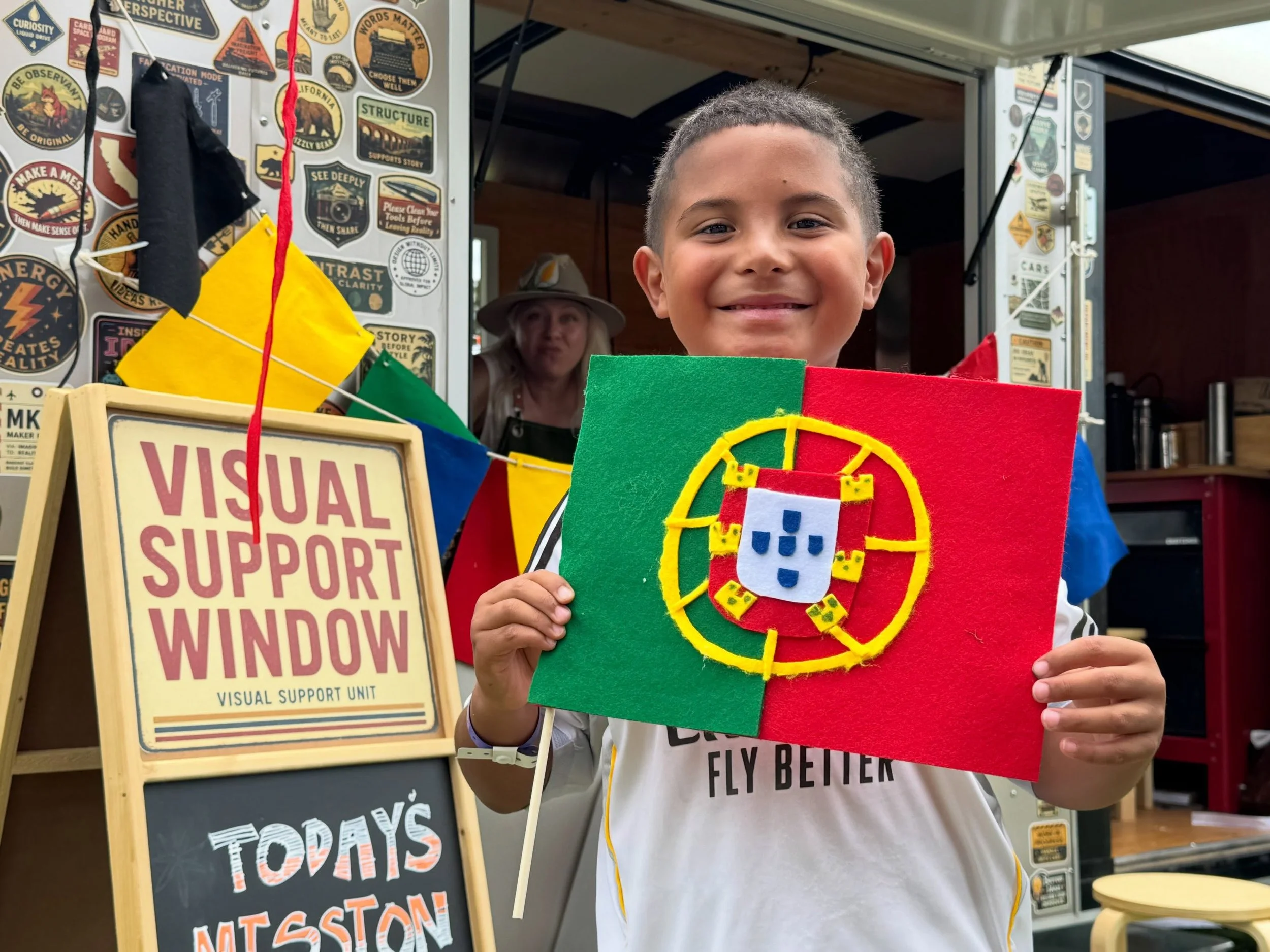 Day one at Magic Johnson Park was FANtastic.

Packed from the opening gate almost all the way to the end. Both matches were great, the park was buzzing, and the Rally Wagon somehow survived its first full day of friendly chaos.

We had flags, pennant