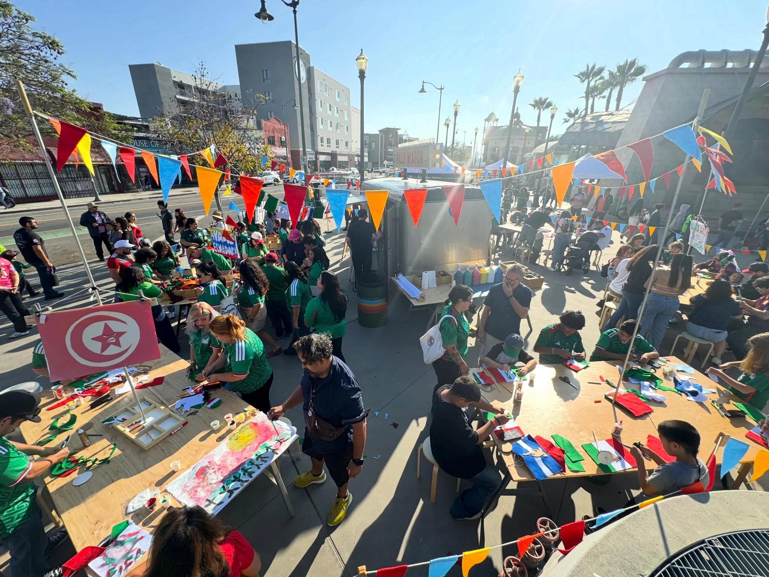 Rallywagon Event 2 at Mariachi Plaza went off without a hitch &mdash; except for the hitch. Once we got that unhitched, creativity rolled through the plaza, Mexico pulled off the win, and the whole place went triple nuts. Thanks to everyone who showe