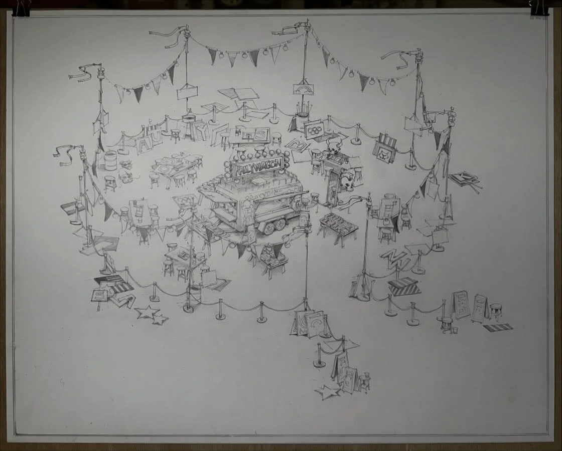 One of my favorite elements of the human experience is our ability to transform an idea, to a drawing of that thought, to an object that you can use, hold or walk around. The transformation is pure magic&hellip;
Here&rsquo;s the original RALLYWAGON d