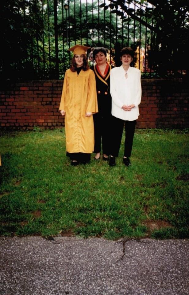    8th grade graduation. By then, I had friends, I had my family, and I had hope.   