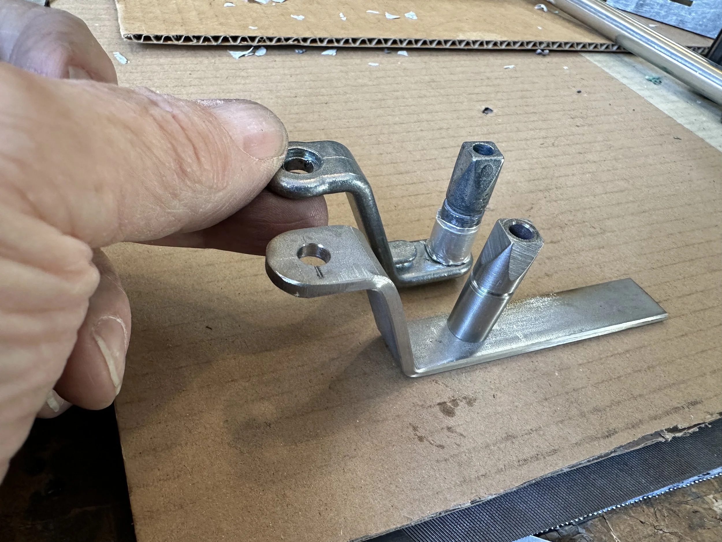   Comparing the old and new as completed to this stage.  