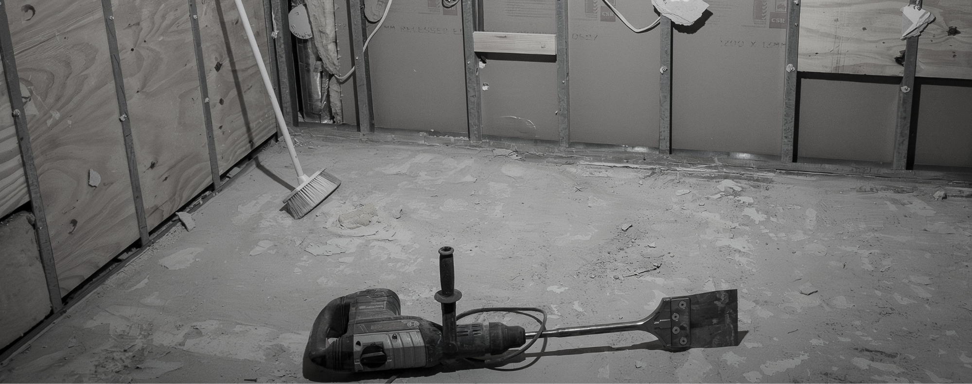 Bathroom demolition