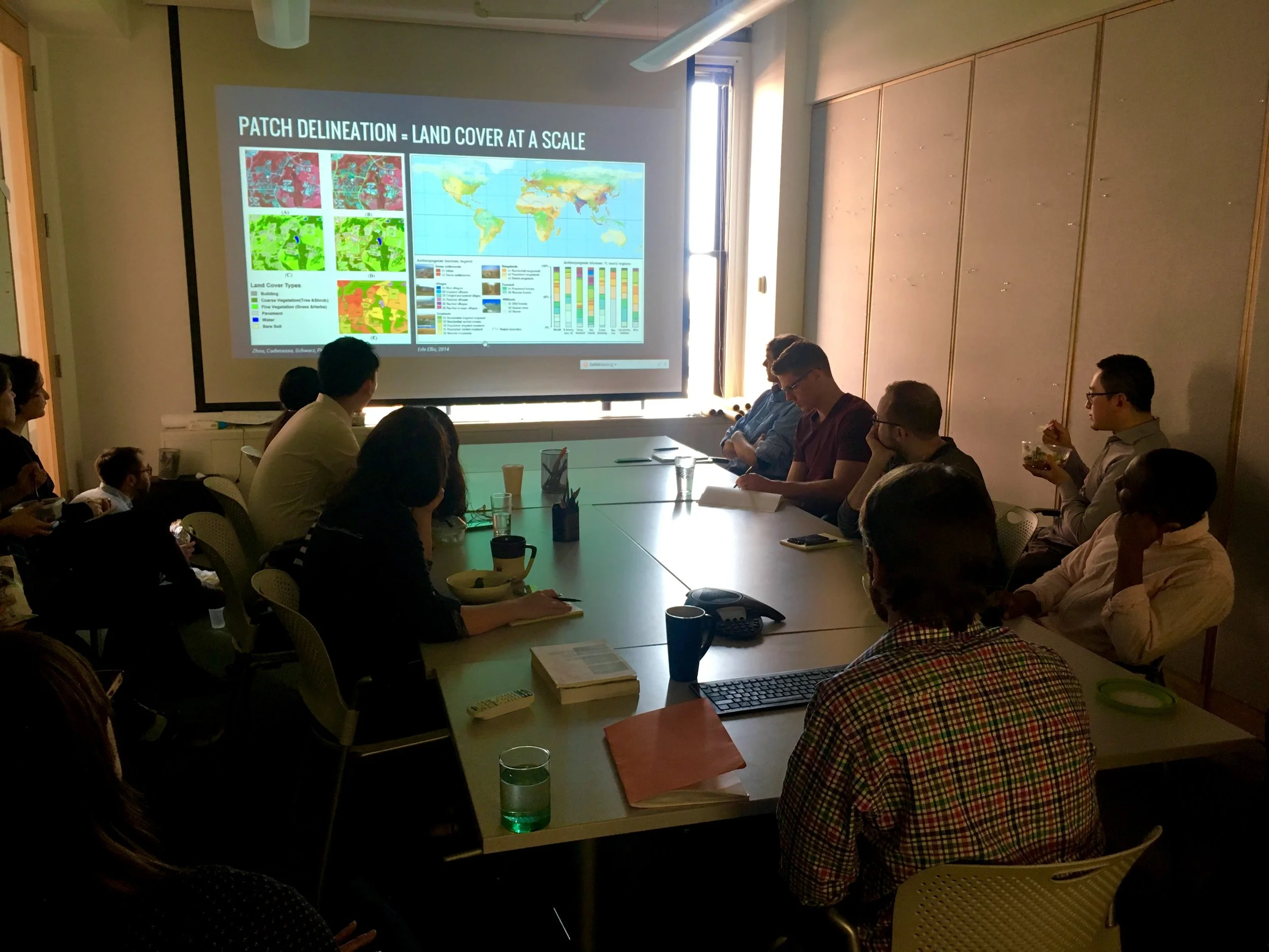 One of many '4x4' lunchtime lectures that I helped to start, where OLINites share knowledge