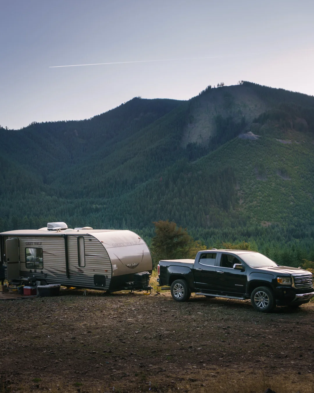We thought our first night might go something like this. Inevitably, this is NOT what our first night of RV life looked like!